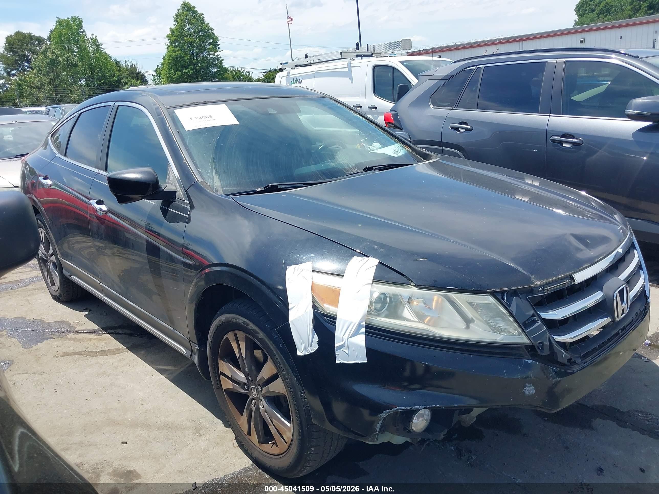 2013 Honda Crosstour Ex-l V6 Черный vin: 5J6TF1H56DL000326