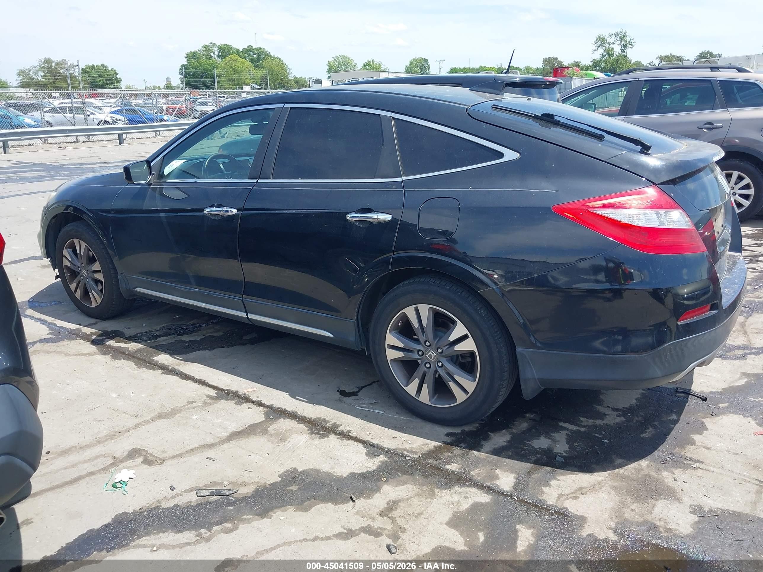 2013 Honda Crosstour Ex-l V6 Черный vin: 5J6TF1H56DL000326