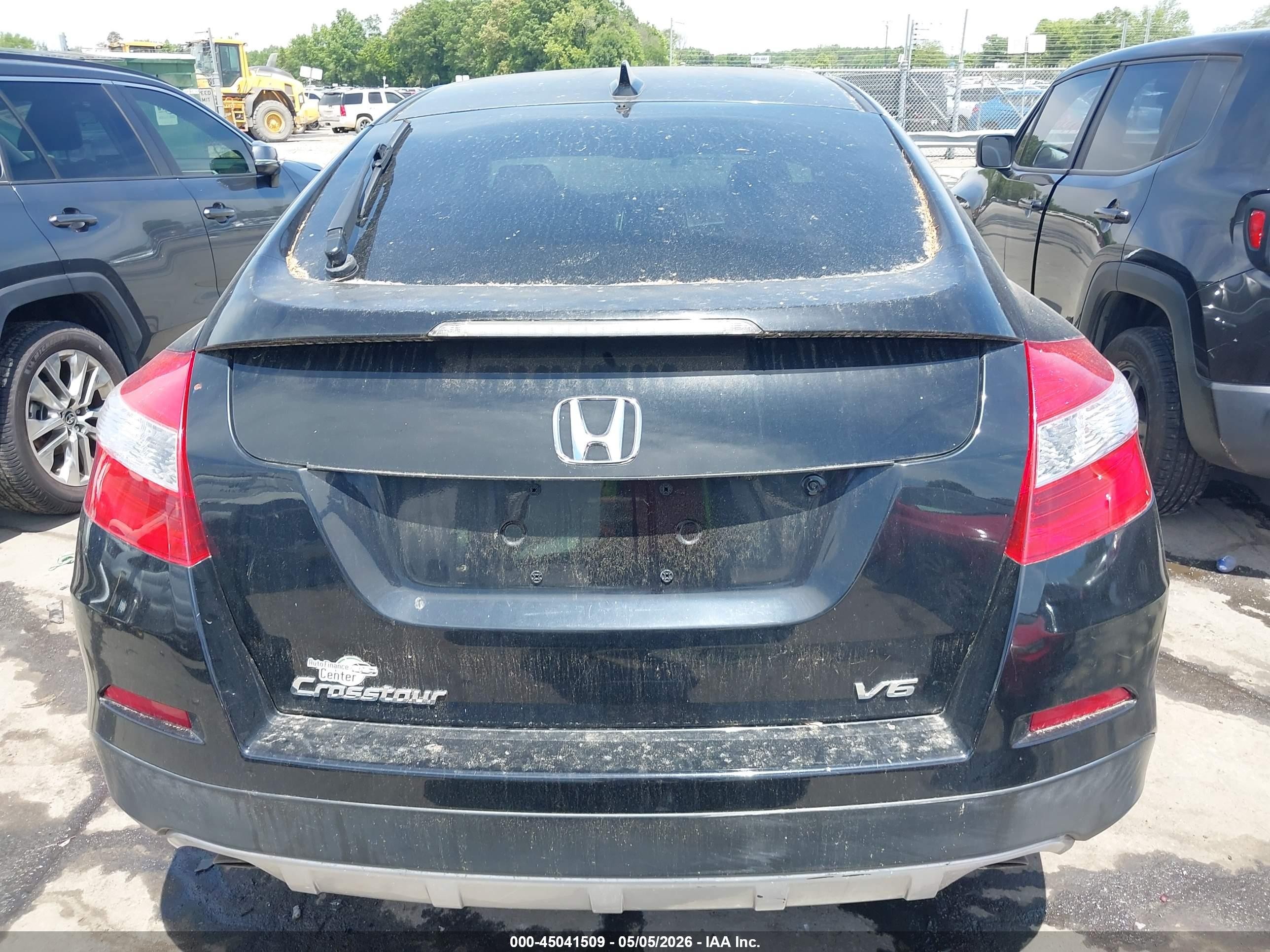 2013 Honda Crosstour Ex-l V6 Черный vin: 5J6TF1H56DL000326
