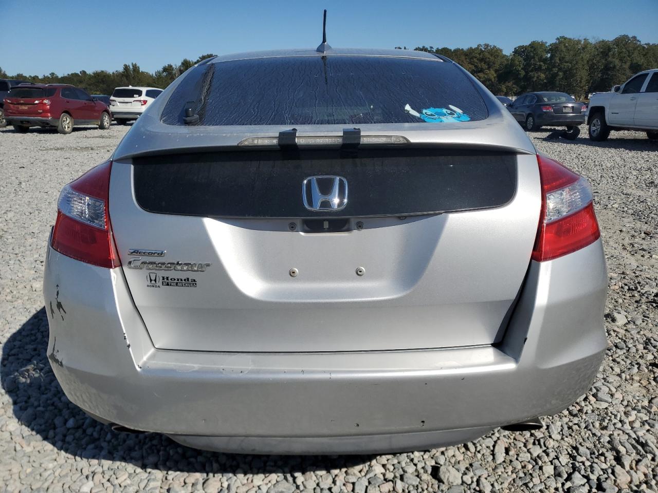 2010 Honda Crosstour Silver vin: 5J6TF1H57AL002887