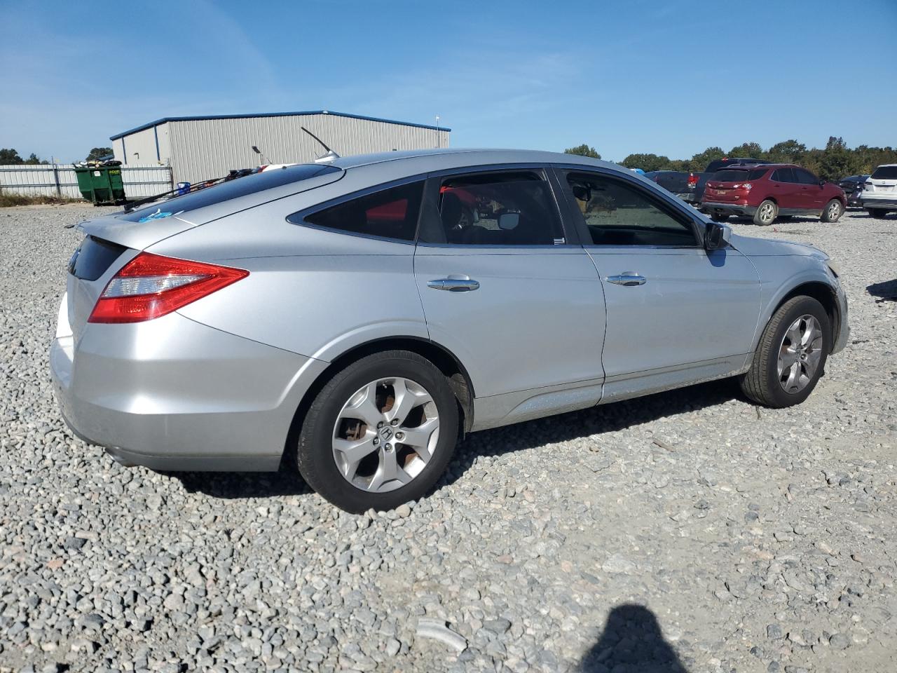 2010 Honda Crosstour Silver vin: 5J6TF1H57AL002887