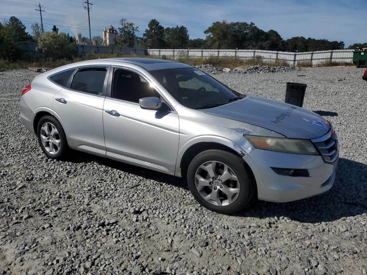 2010 Honda Crosstour Silver vin: 5J6TF1H57AL002887