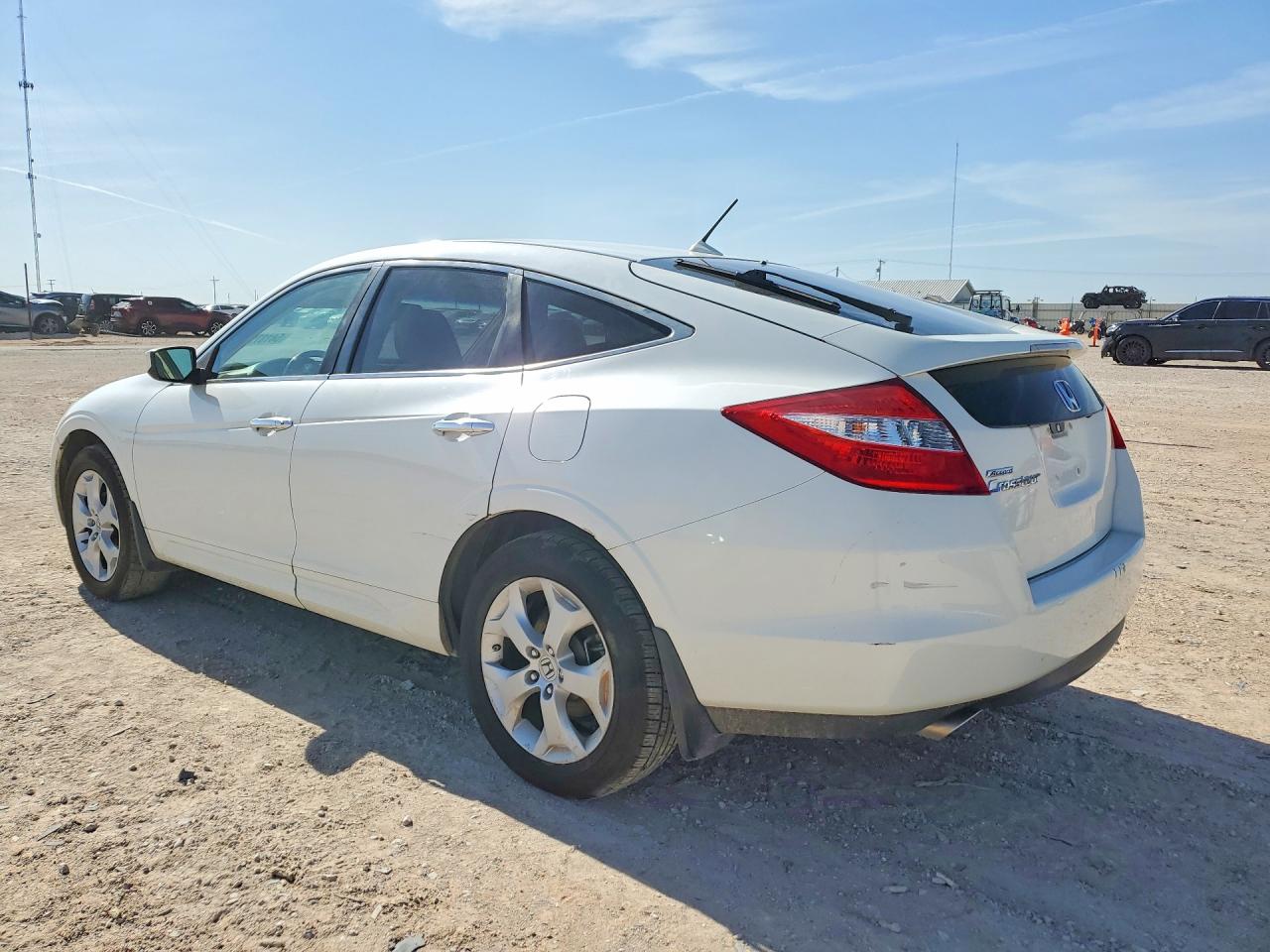 2010 Honda Accord Crosstour Exl White vin: 5J6TF1H57AL007796
