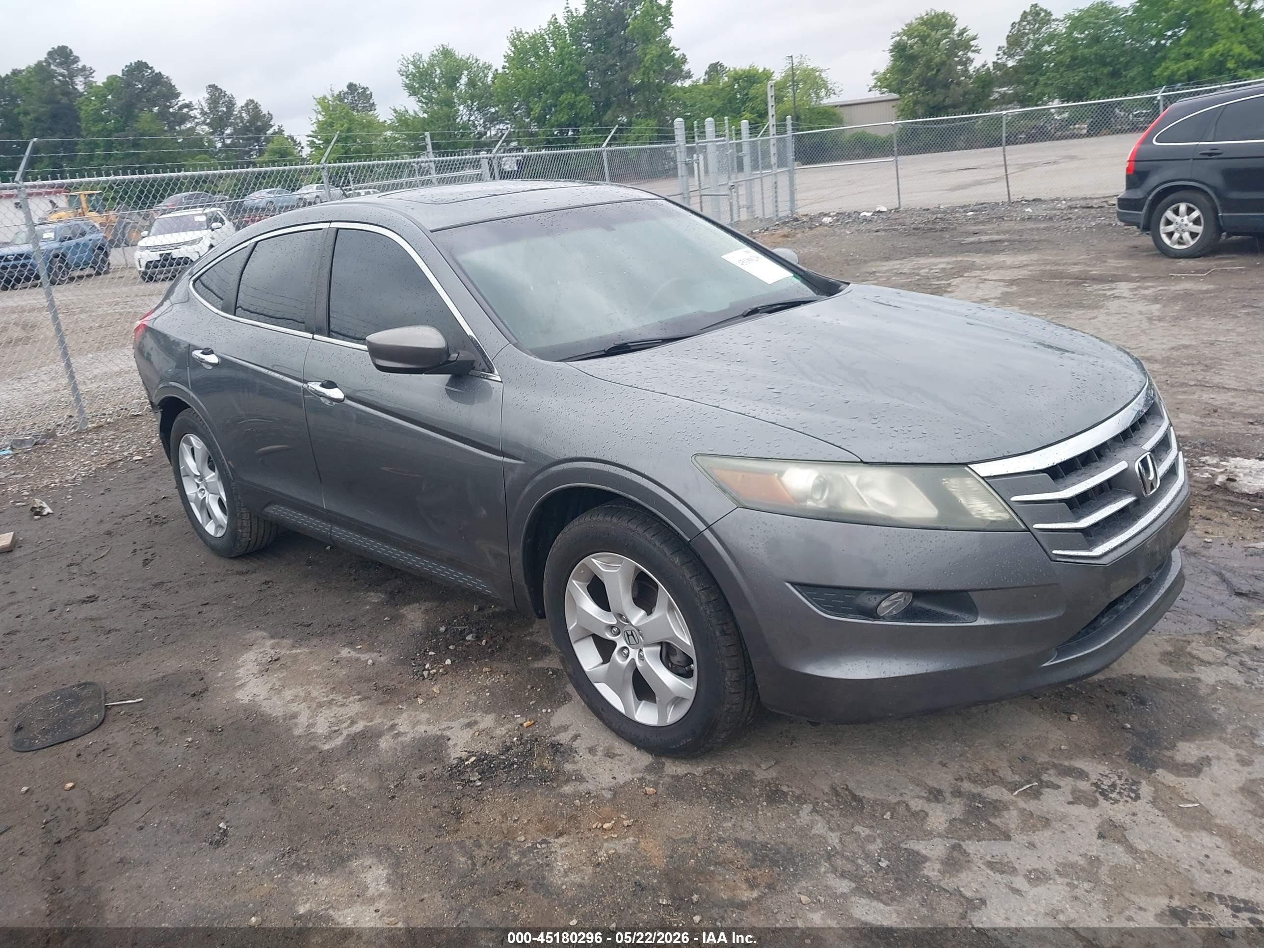 2010 Honda Accord Crosstour Ex-l Gray vin: 5J6TF1H57AL008981