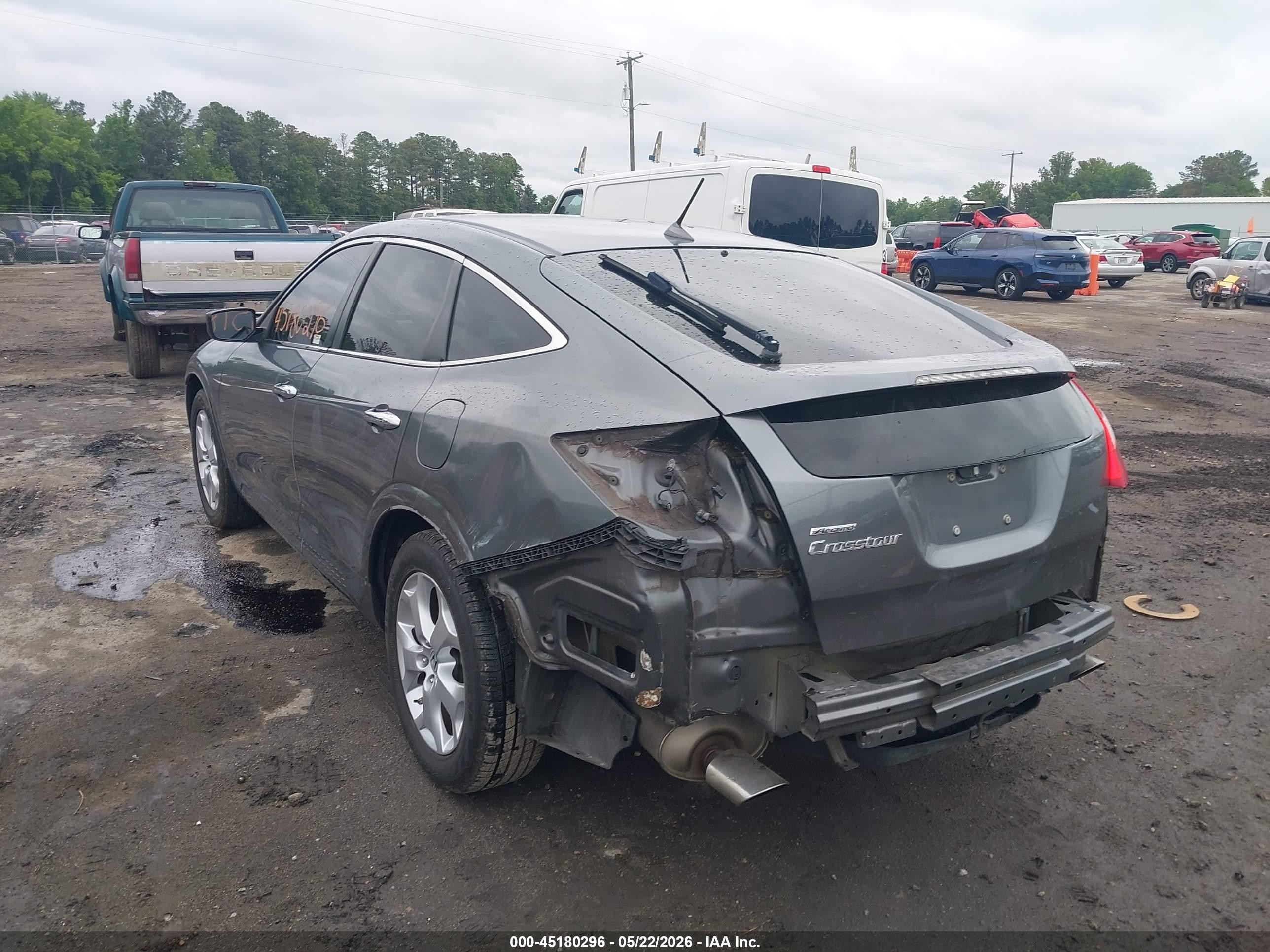 2010 Honda Accord Crosstour Ex-l Gray vin: 5J6TF1H57AL008981