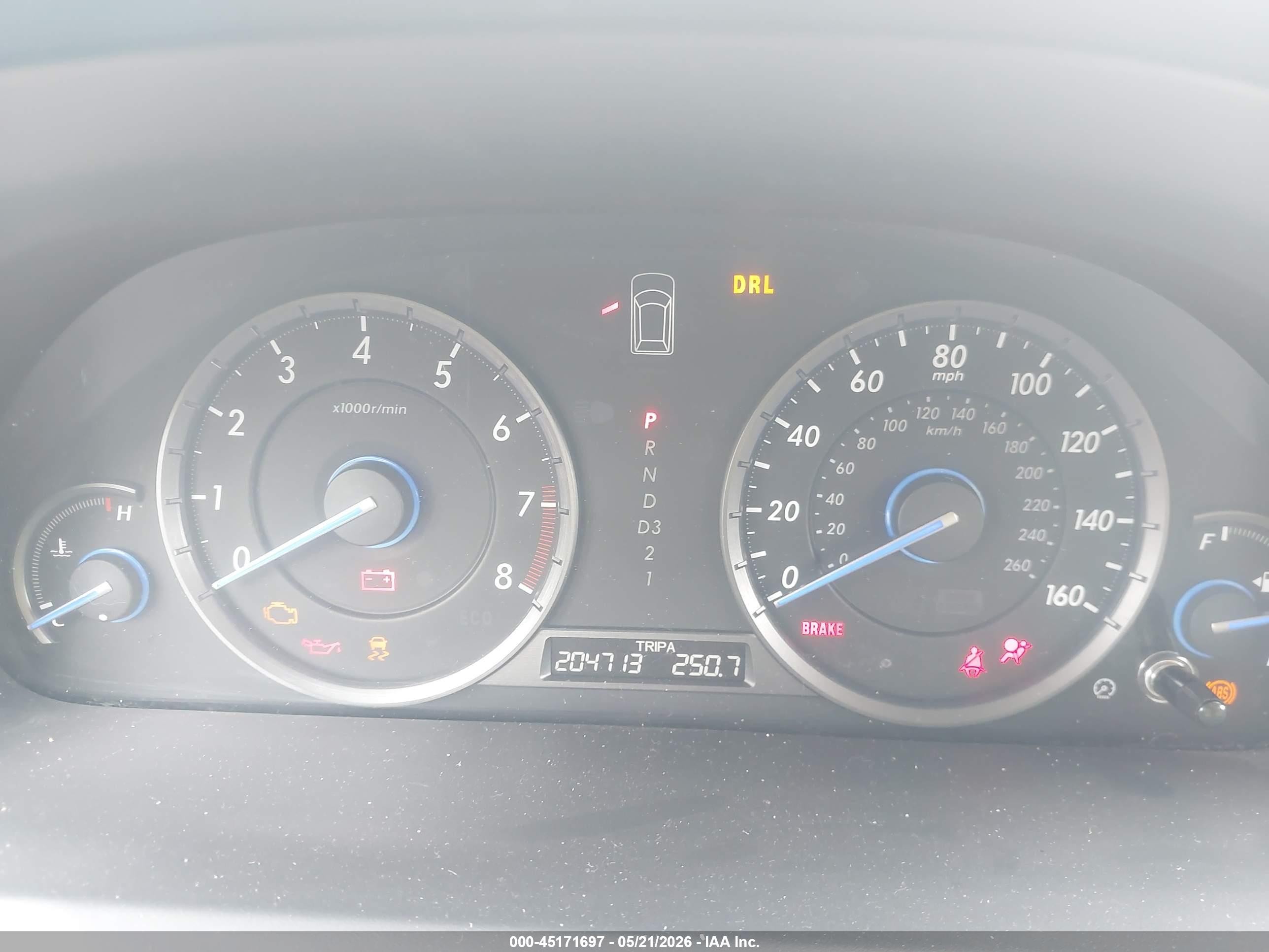 2010 Honda Accord Crosstour Ex-l Gray vin: 5J6TF1H57AL012173
