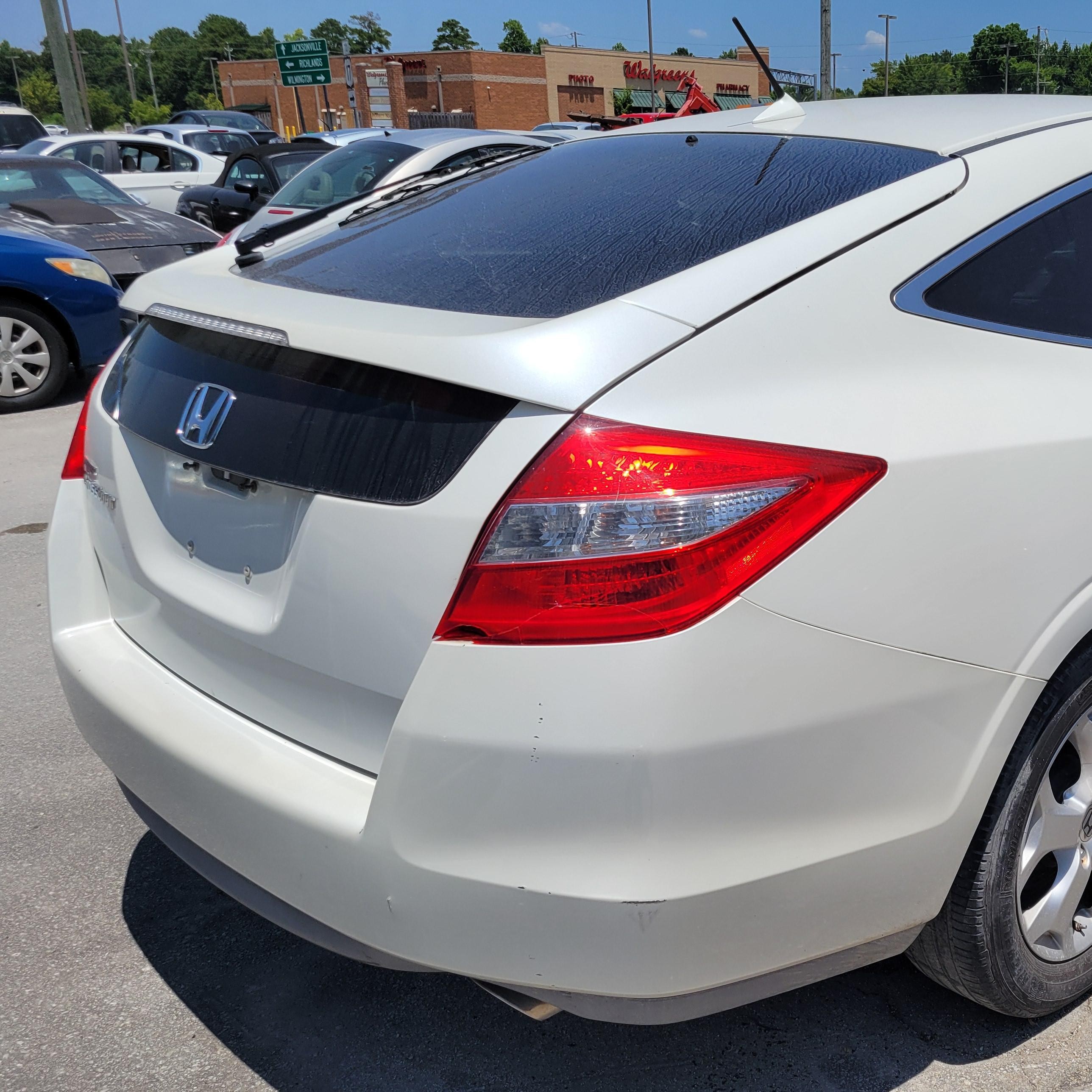 2010 Honda Accord Crosstour Ex-l Белый vin: 5J6TF1H57AL015560