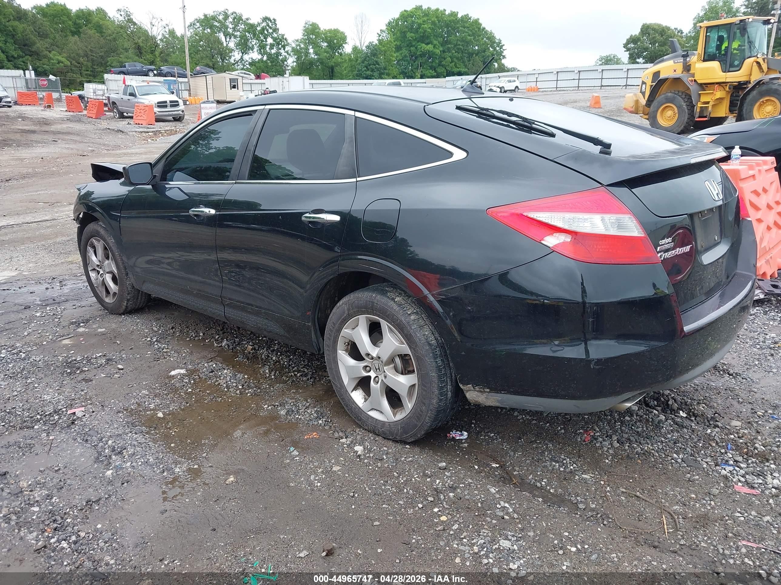 2011 Honda Accord Crosstour Ex-l Black vin: 5J6TF1H57BL000820