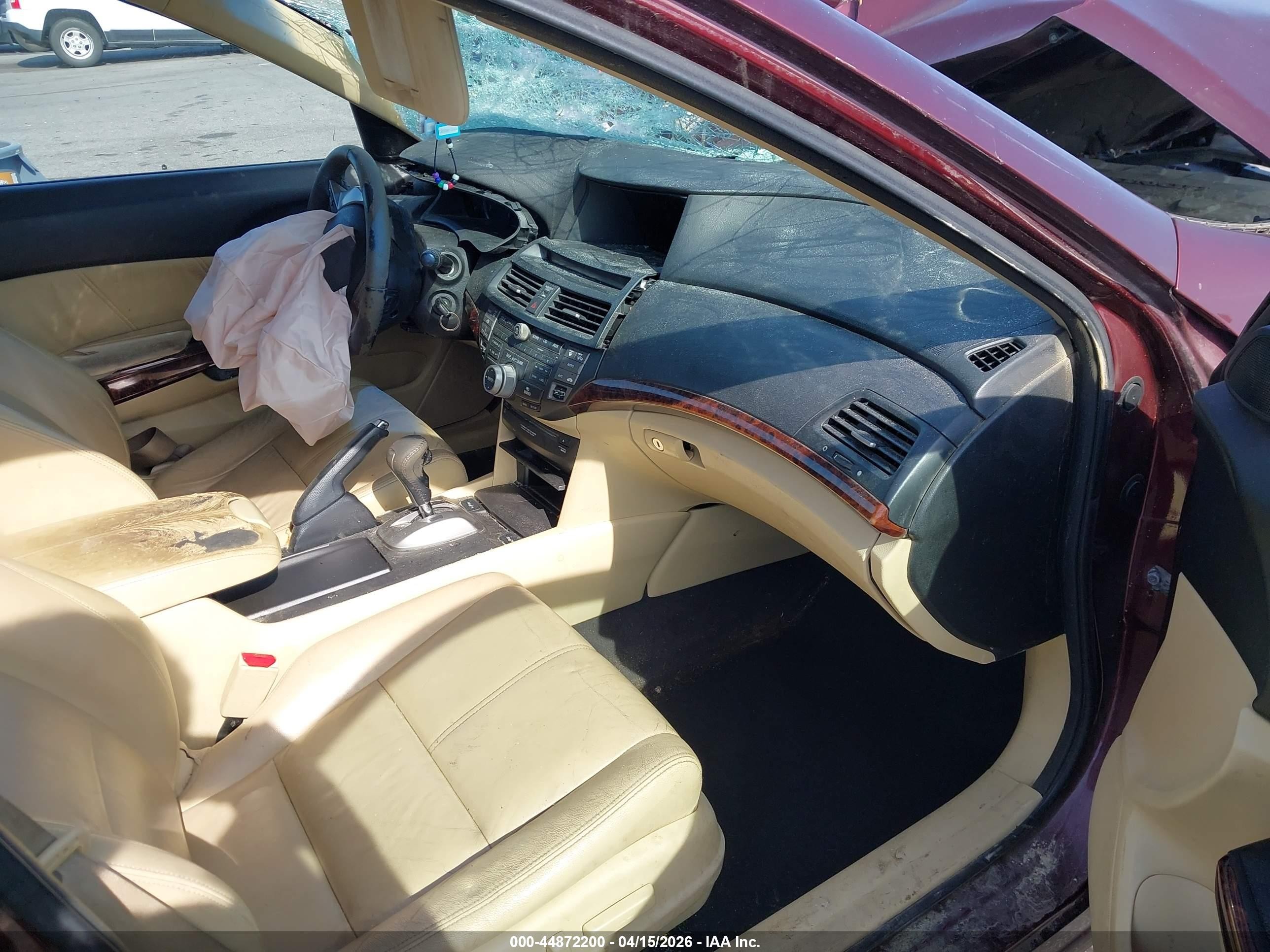 2012 Honda Crosstour Ex-l Burgundy vin: 5J6TF1H57CL005534