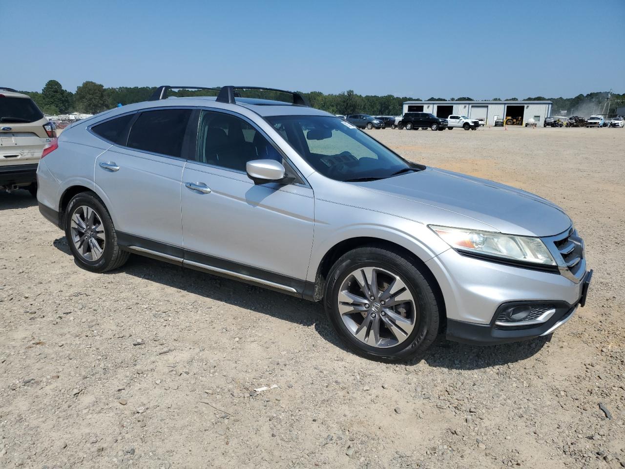 2013 Honda Crosstour Exl Silver vin: 5J6TF1H57DL001128