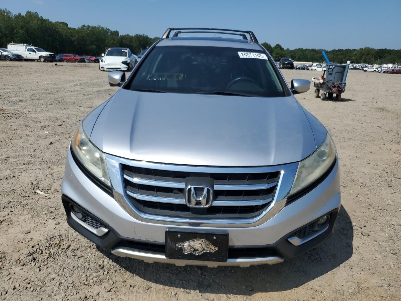 2013 Honda Crosstour Exl Silver vin: 5J6TF1H57DL001128