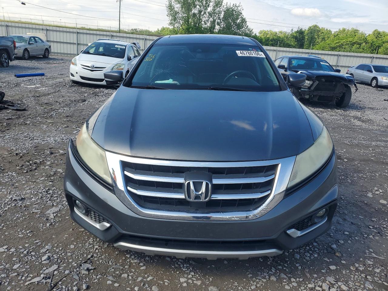2014 Honda Crosstour Exl Серый vin: 5J6TF1H57EL000742