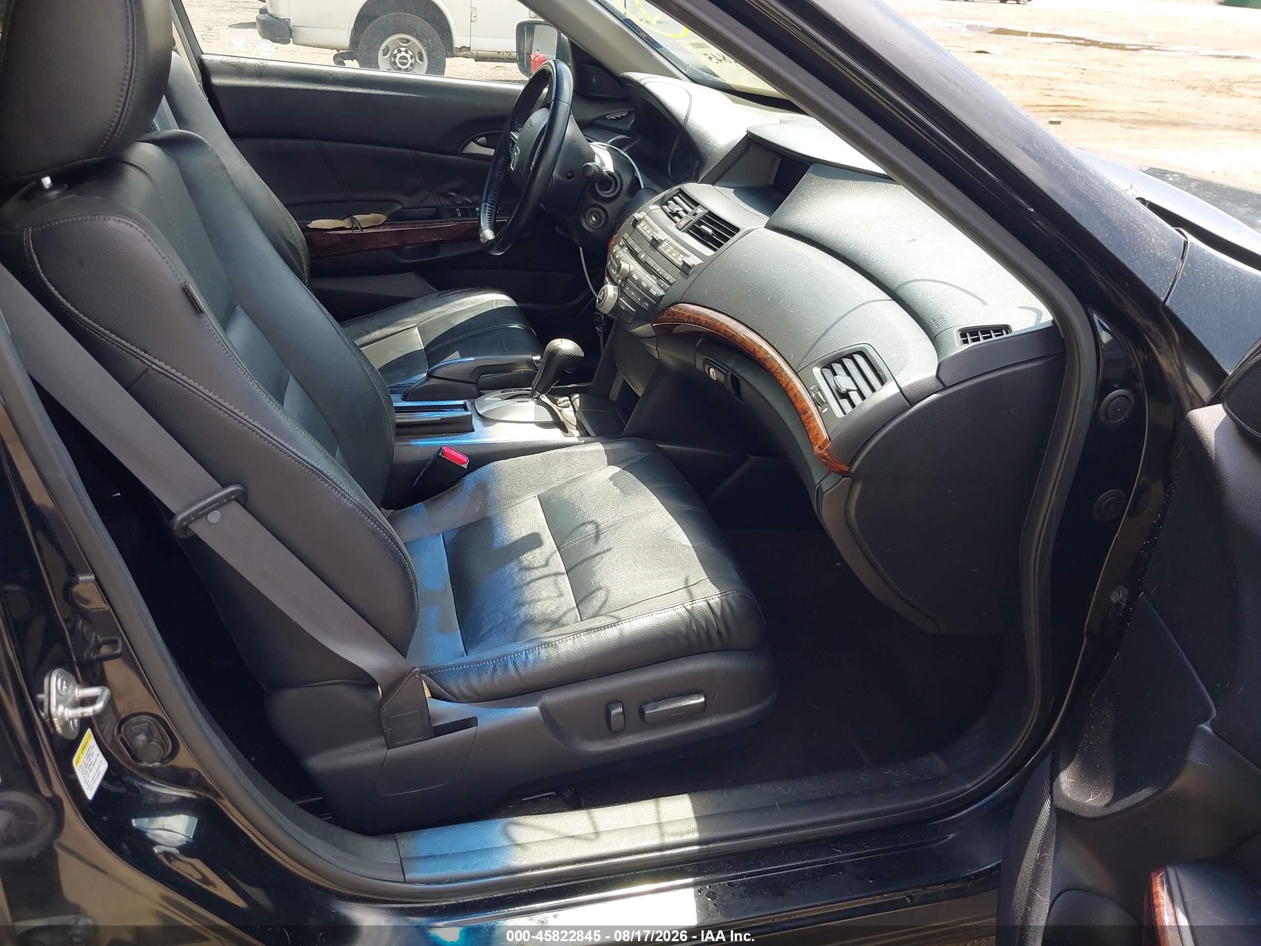 2010 Honda Accord Crosstour Ex-l Black vin: 5J6TF1H58AL006804