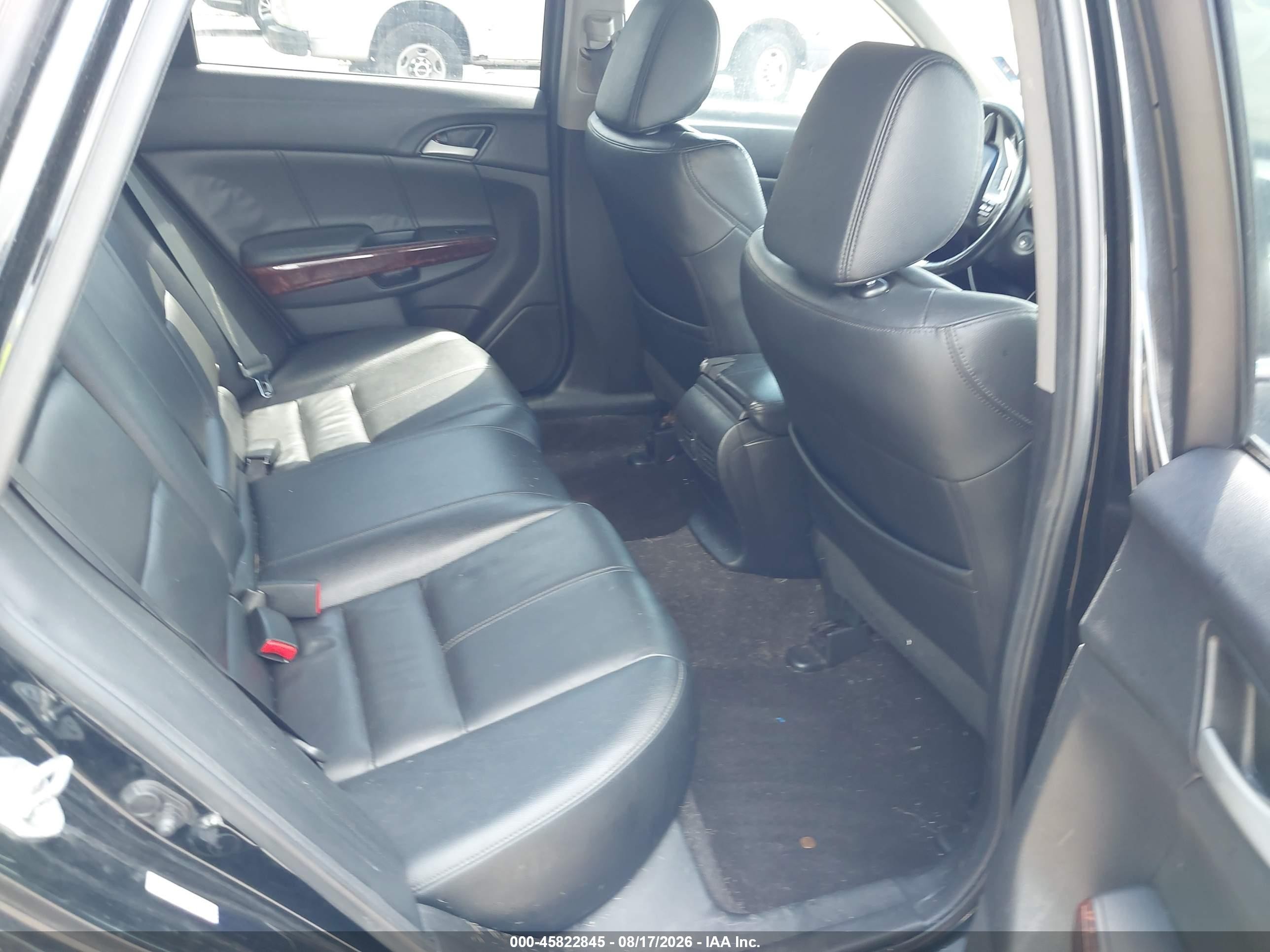 2010 Honda Accord Crosstour Ex-l Black vin: 5J6TF1H58AL006804