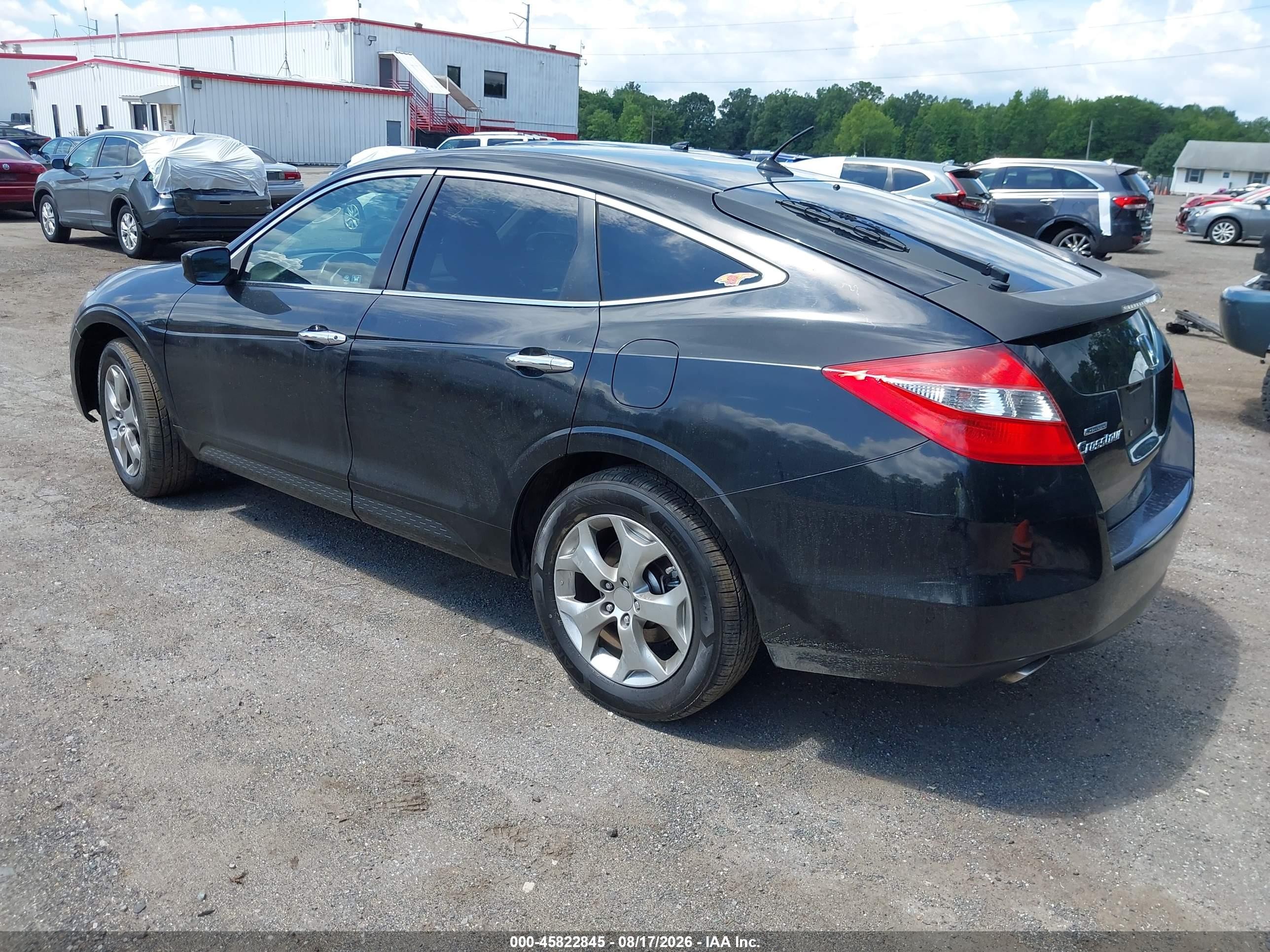2010 Honda Accord Crosstour Ex-l Black vin: 5J6TF1H58AL006804