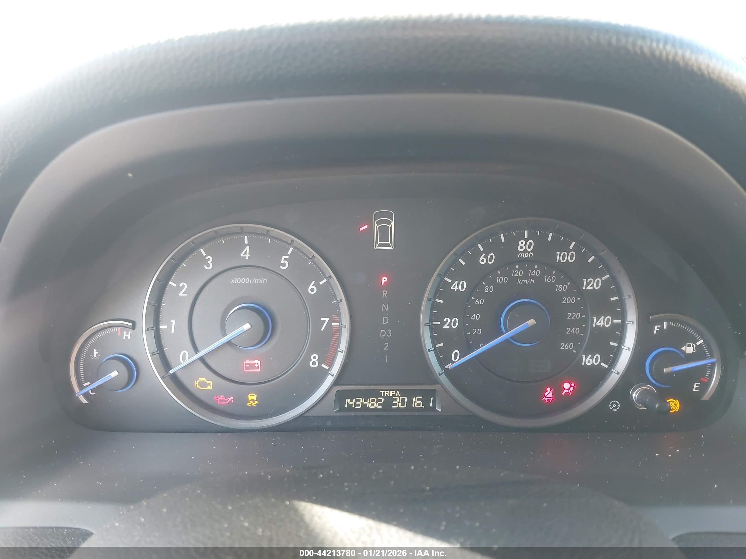 2011 Honda Accord Crosstour Ex-l Light Blue vin: 5J6TF1H58BL001815