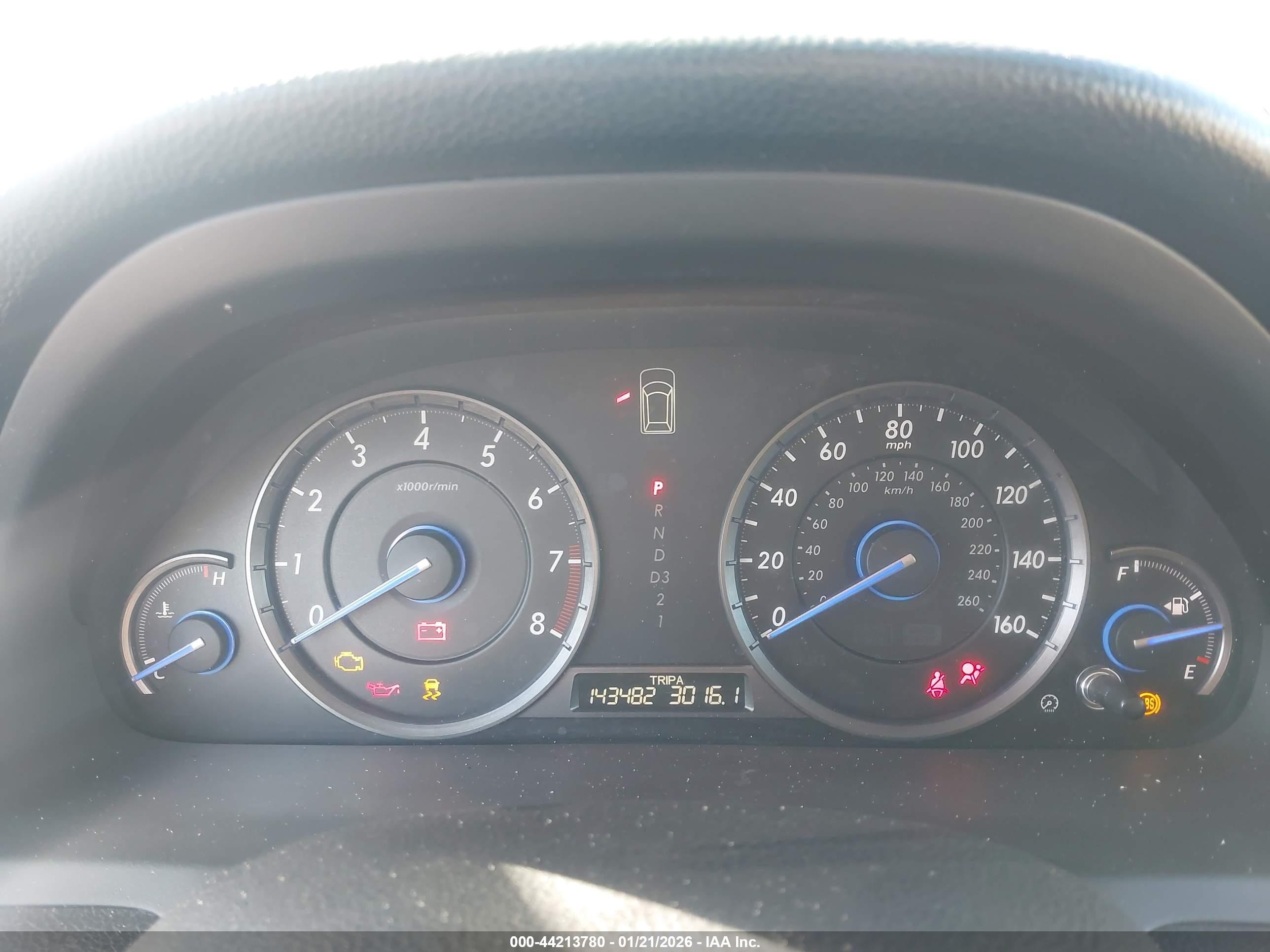 2011 Honda Accord Crosstour Ex-l Light Blue vin: 5J6TF1H58BL001815