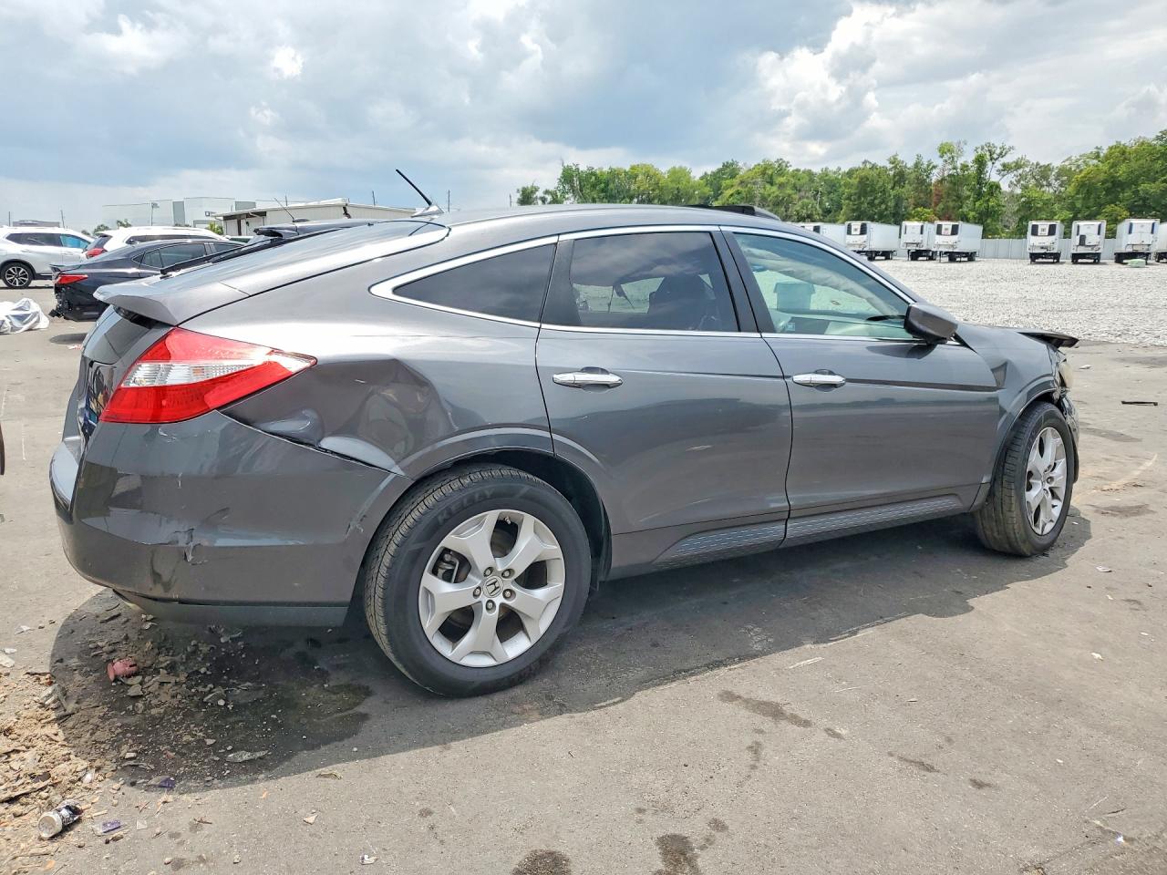 2011 Honda Accord Crosstour Exl Gray vin: 5J6TF1H58BL001829