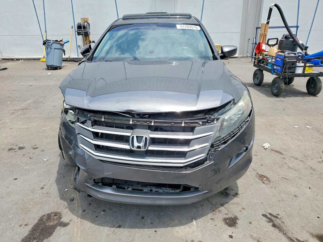 2011 Honda Accord Crosstour Exl Gray vin: 5J6TF1H58BL001829