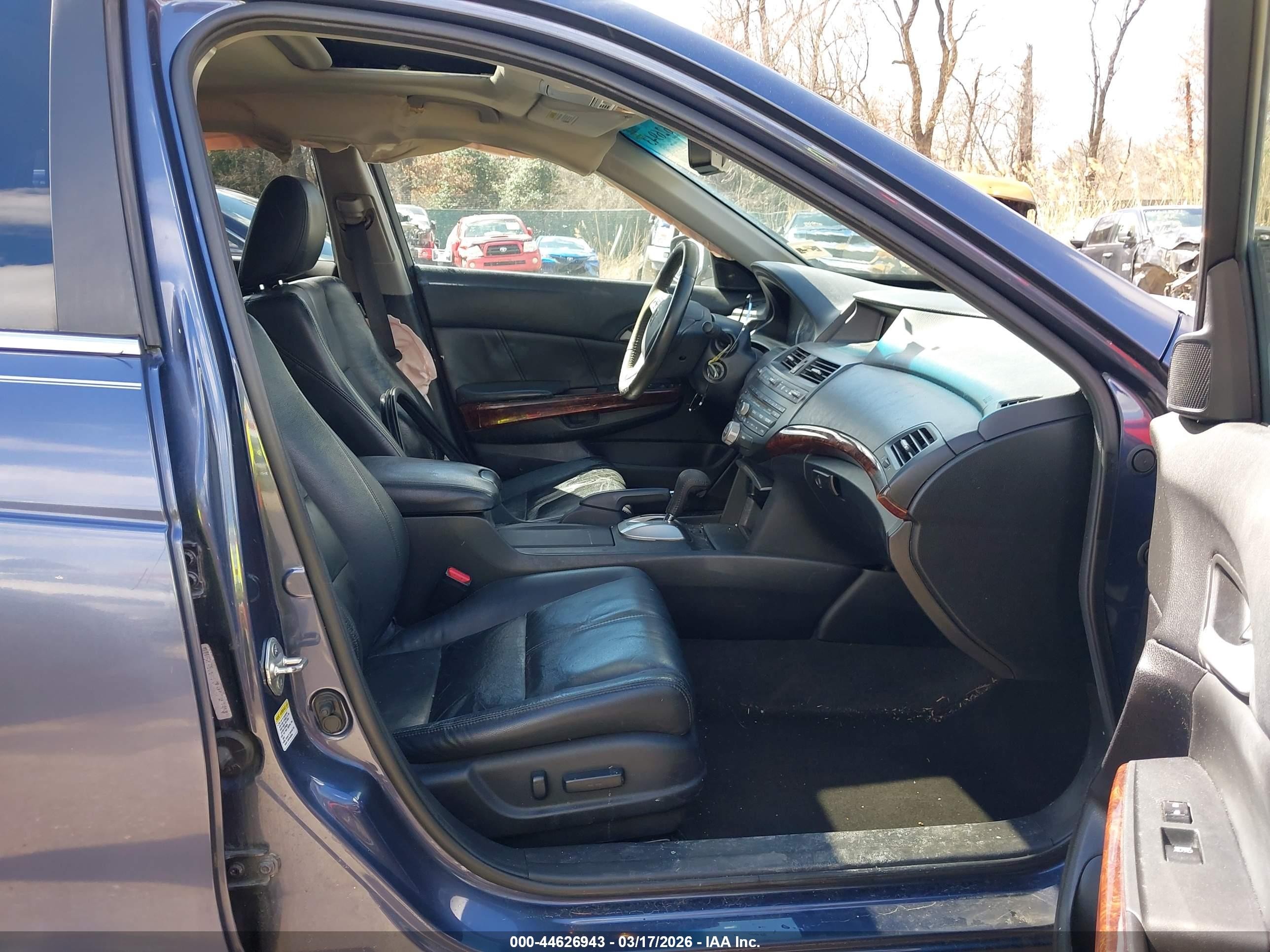2012 Honda Crosstour Ex-l Blue vin: 5J6TF1H58CL000116