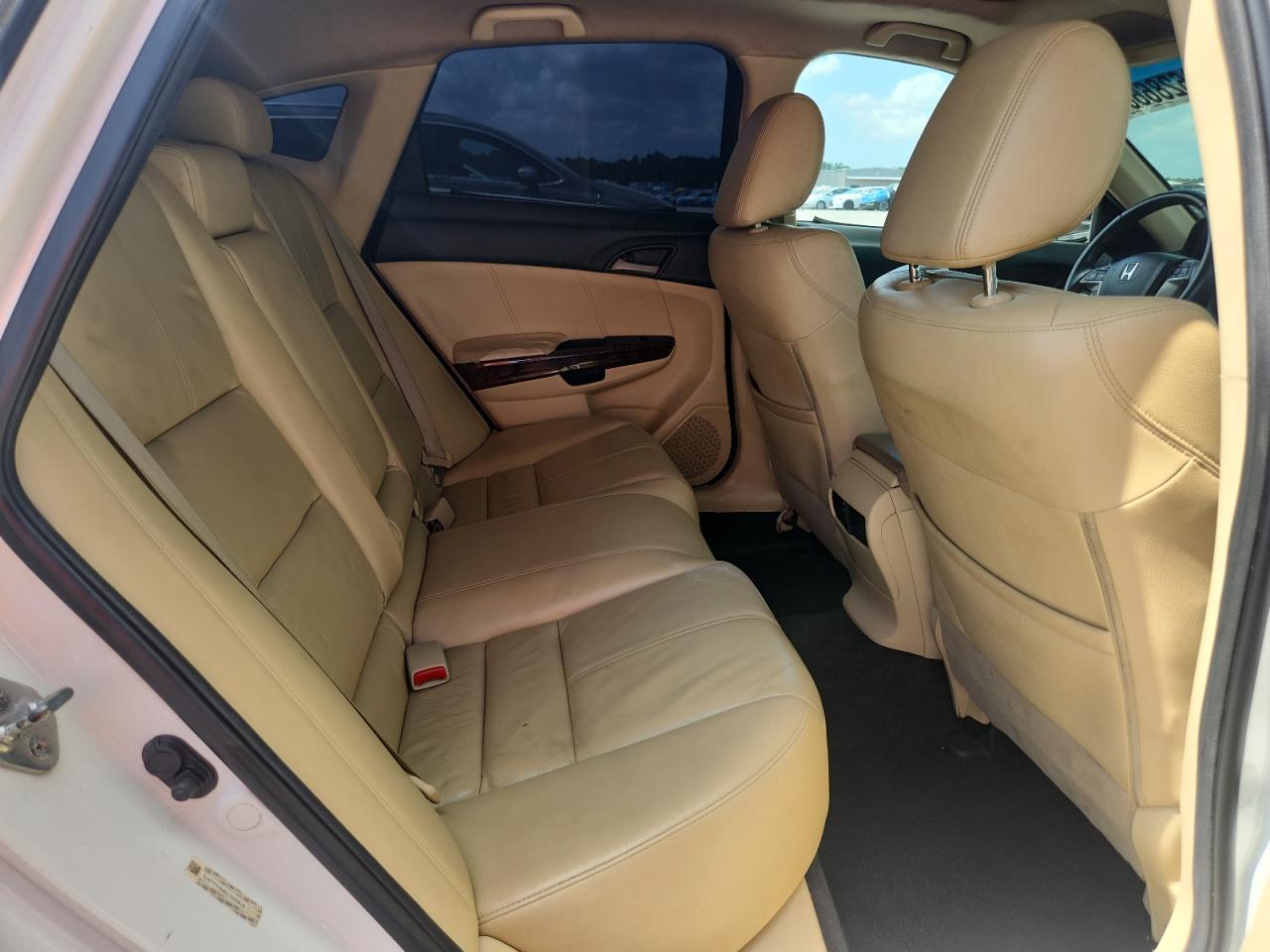 2012 Honda Crosstour Exl White vin: 5J6TF1H58CL000830