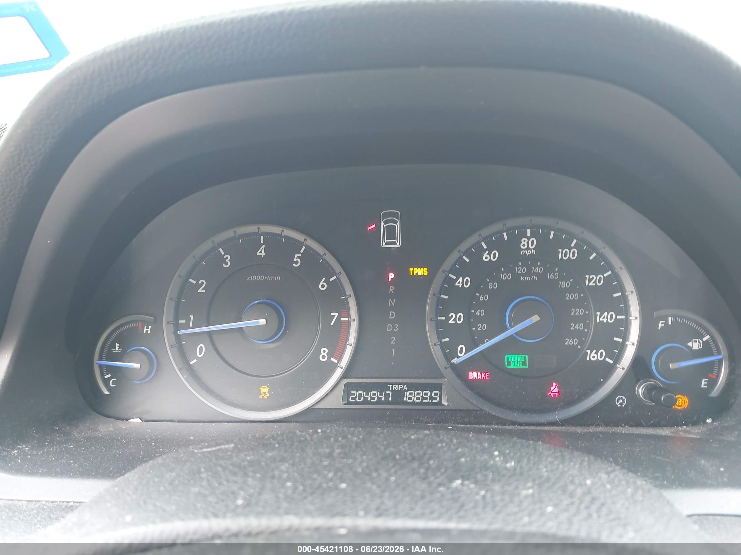 2012 Honda Crosstour Ex-l White vin: 5J6TF1H58CL002755