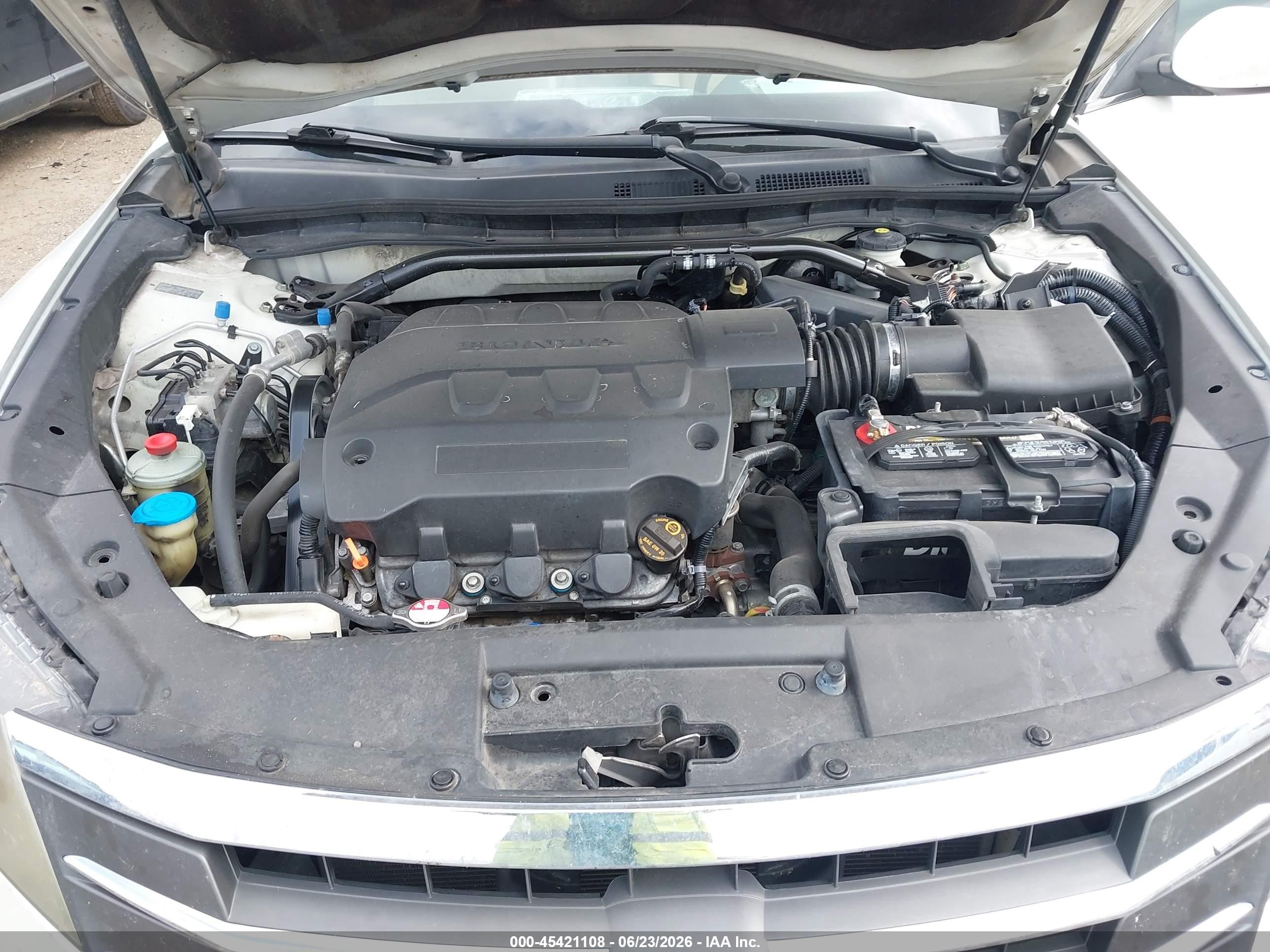 2012 Honda Crosstour Ex-l White vin: 5J6TF1H58CL002755