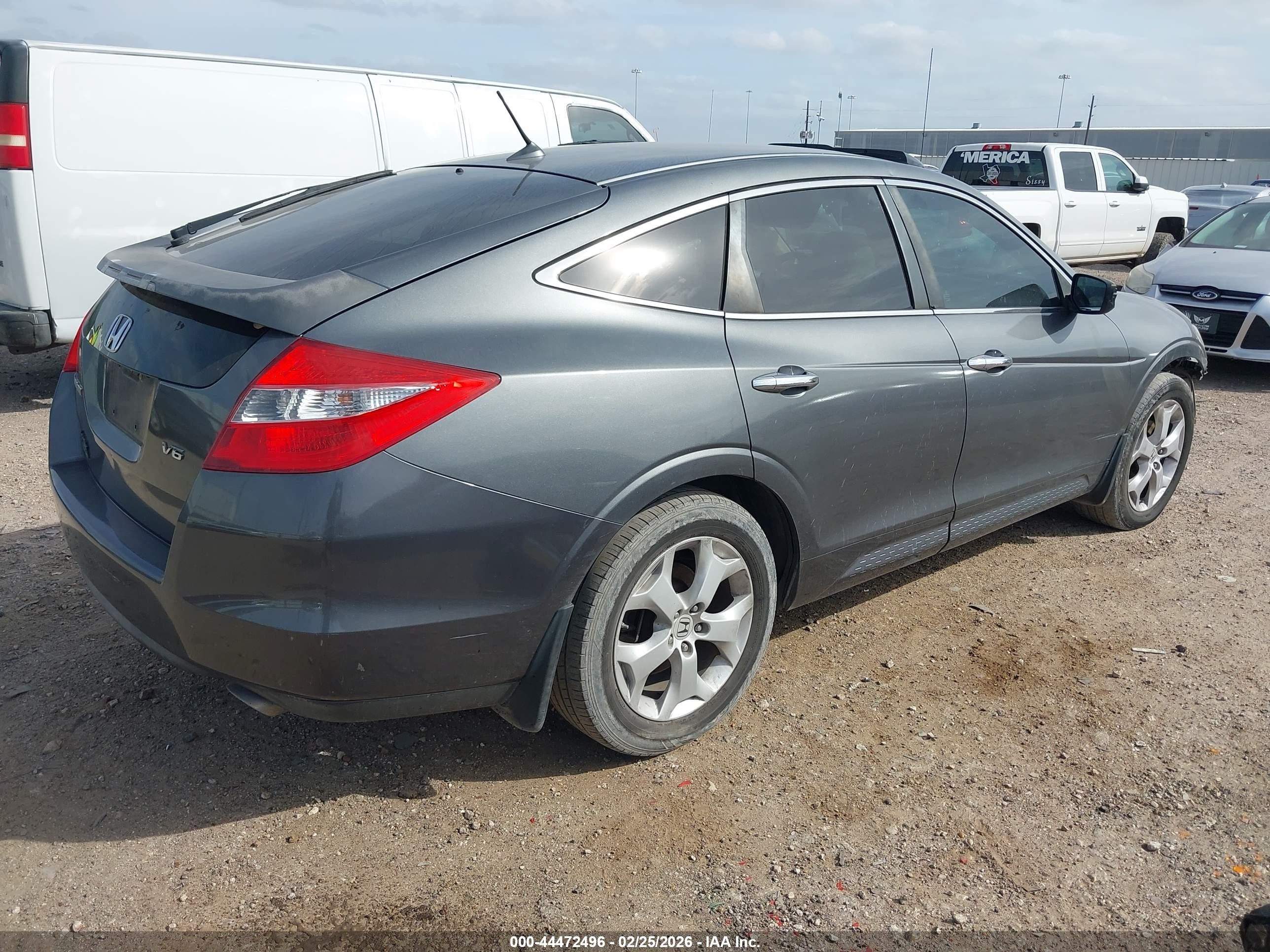 2012 Honda Crosstour Ex-l Gray vin: 5J6TF1H58CL004232