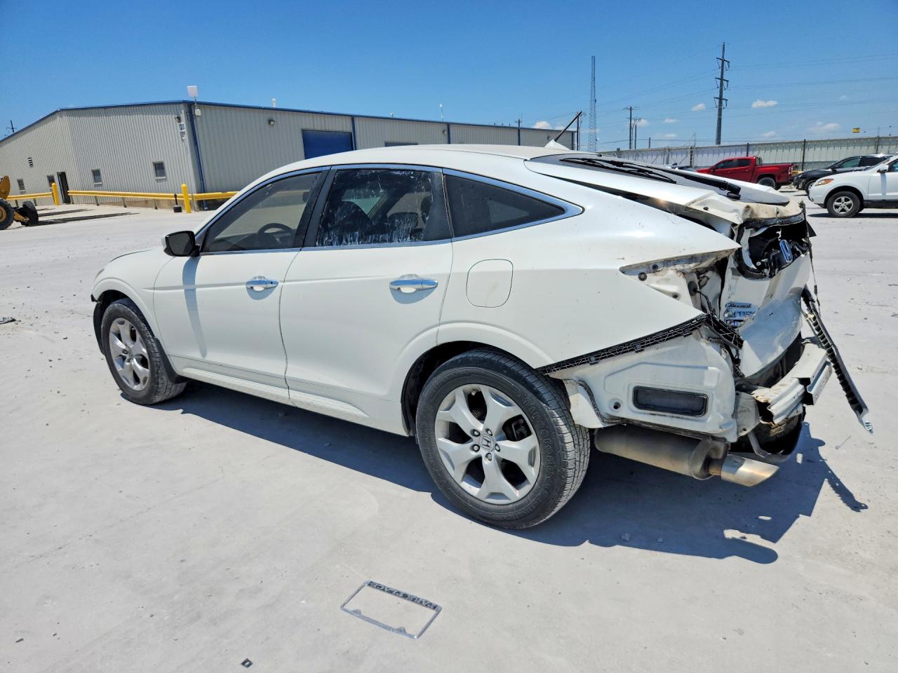 2010 Honda Accord Crosstour Exl White vin: 5J6TF1H59AL000820