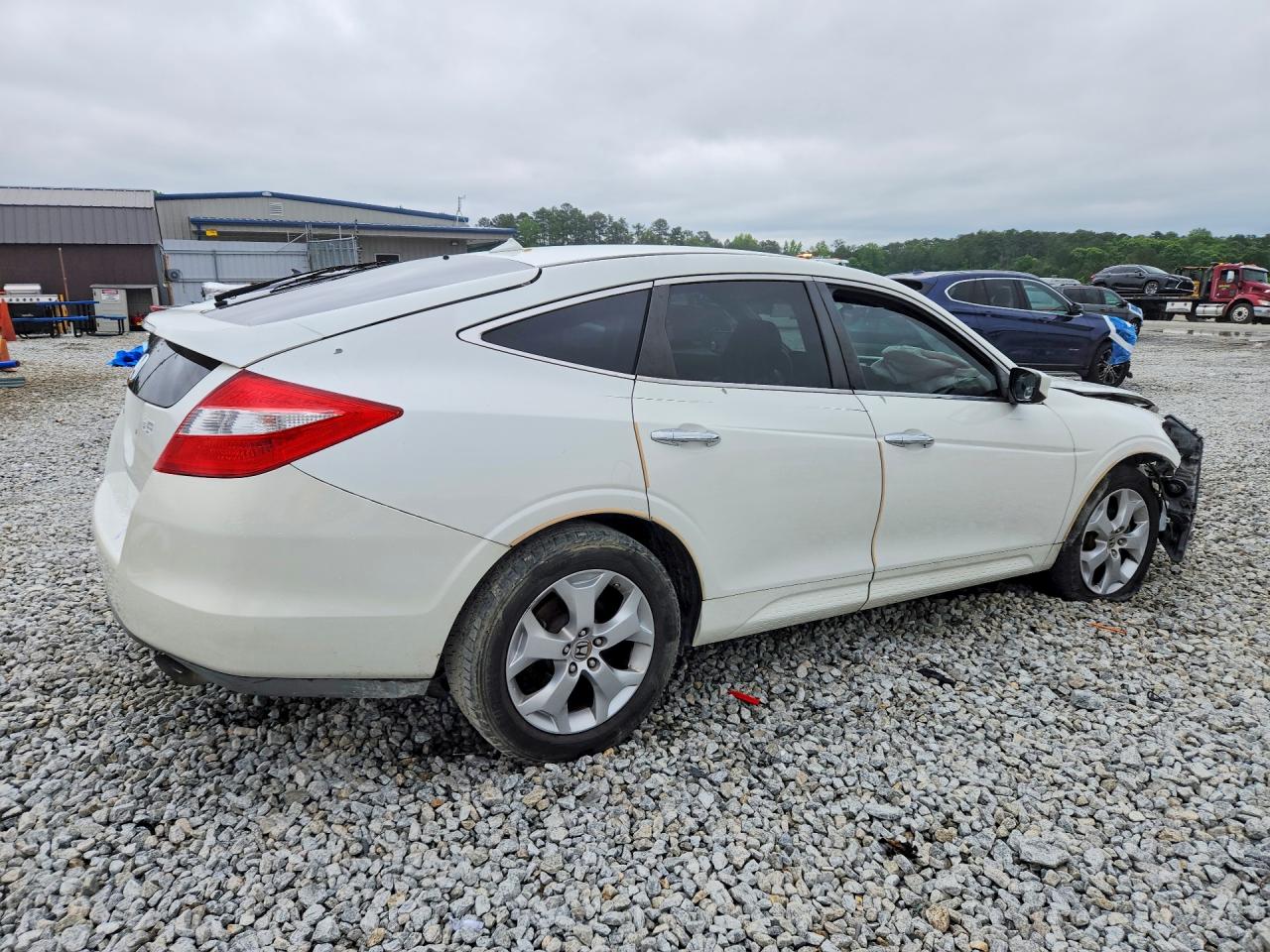 2010 Honda Accord Crosstour Exl White vin: 5J6TF1H59AL010117