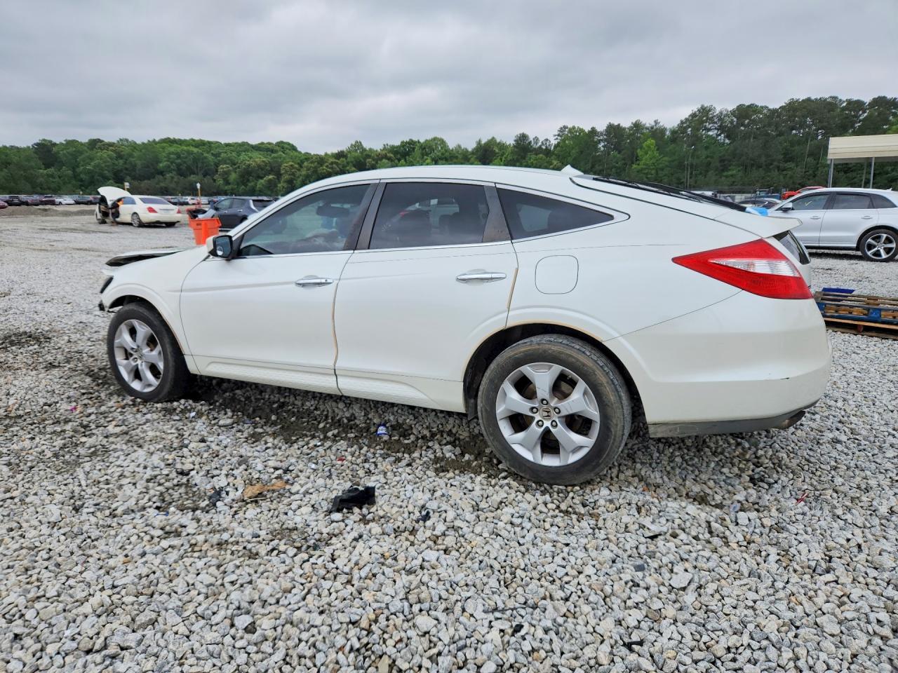 2010 Honda Accord Crosstour Exl White vin: 5J6TF1H59AL010117