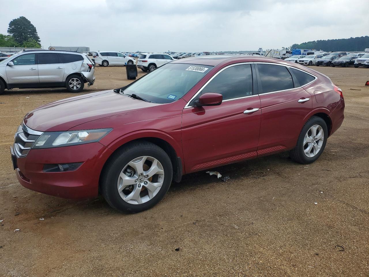 2011 Honda Accord Crosstour Exl Red vin: 5J6TF1H59BL003847