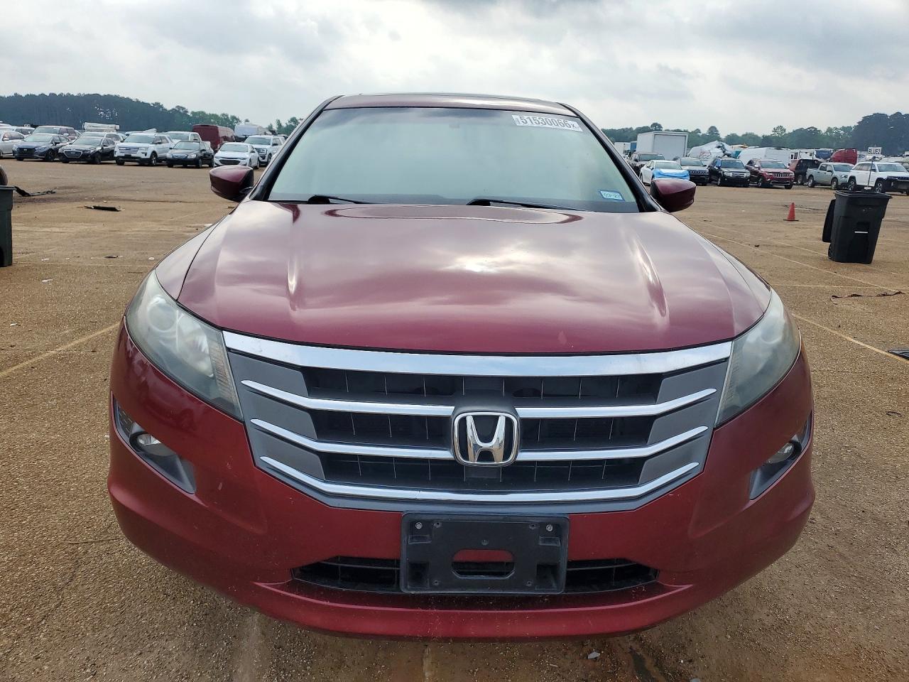 2011 Honda Accord Crosstour Exl Red vin: 5J6TF1H59BL003847