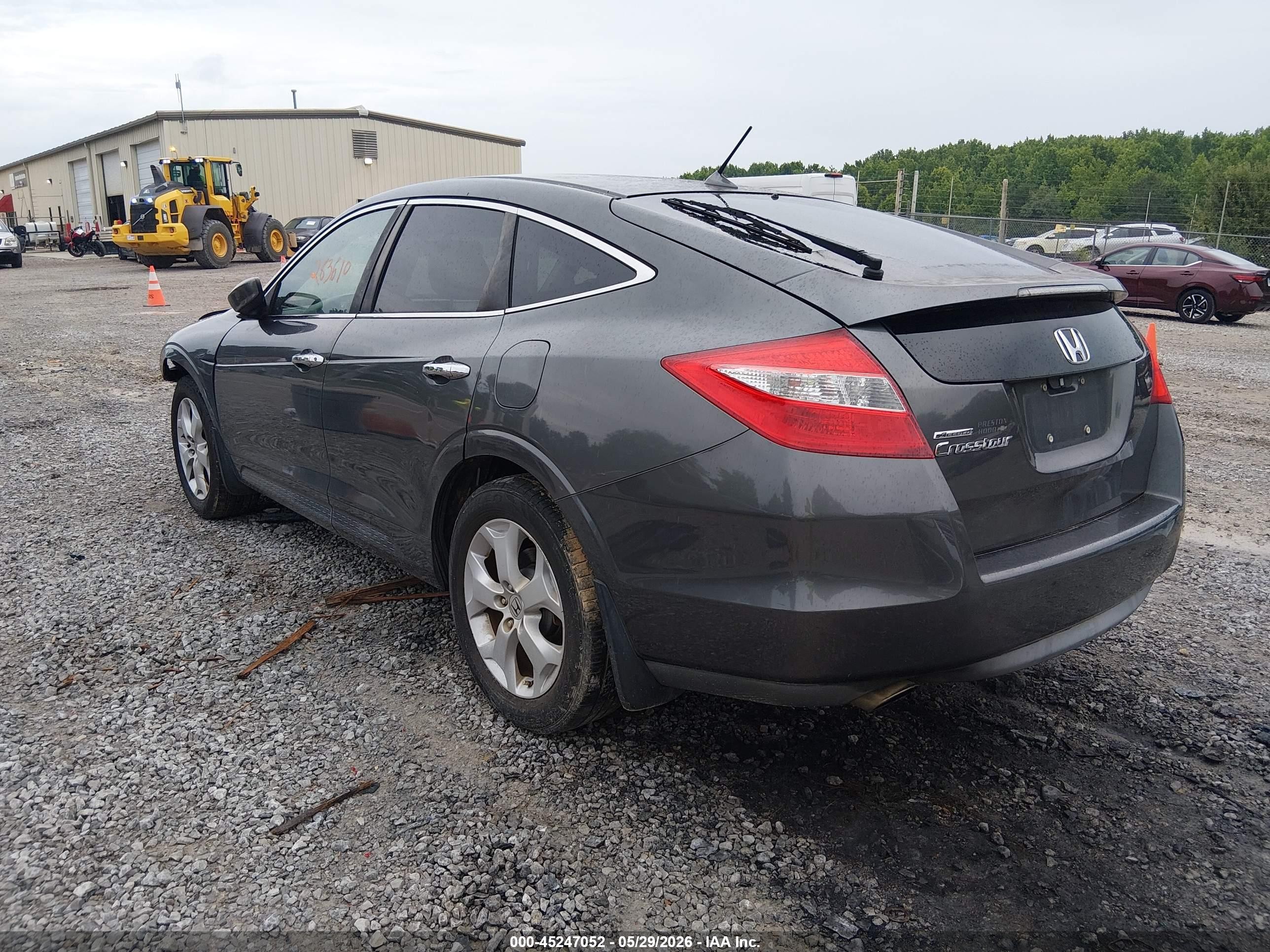 2011 Honda Accord Crosstour Ex-l Gray vin: 5J6TF1H59BL004108