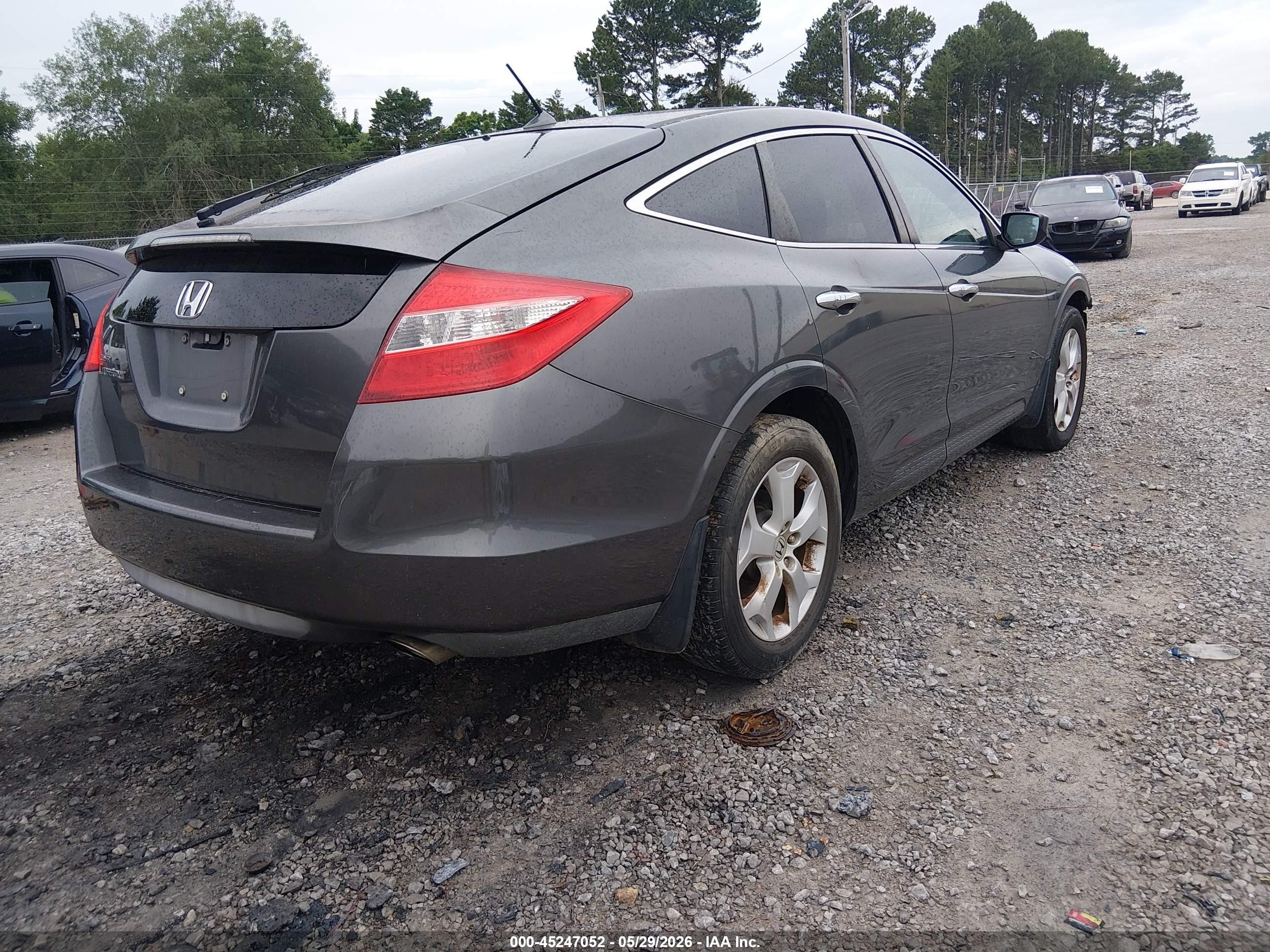 2011 Honda Accord Crosstour Ex-l Gray vin: 5J6TF1H59BL004108