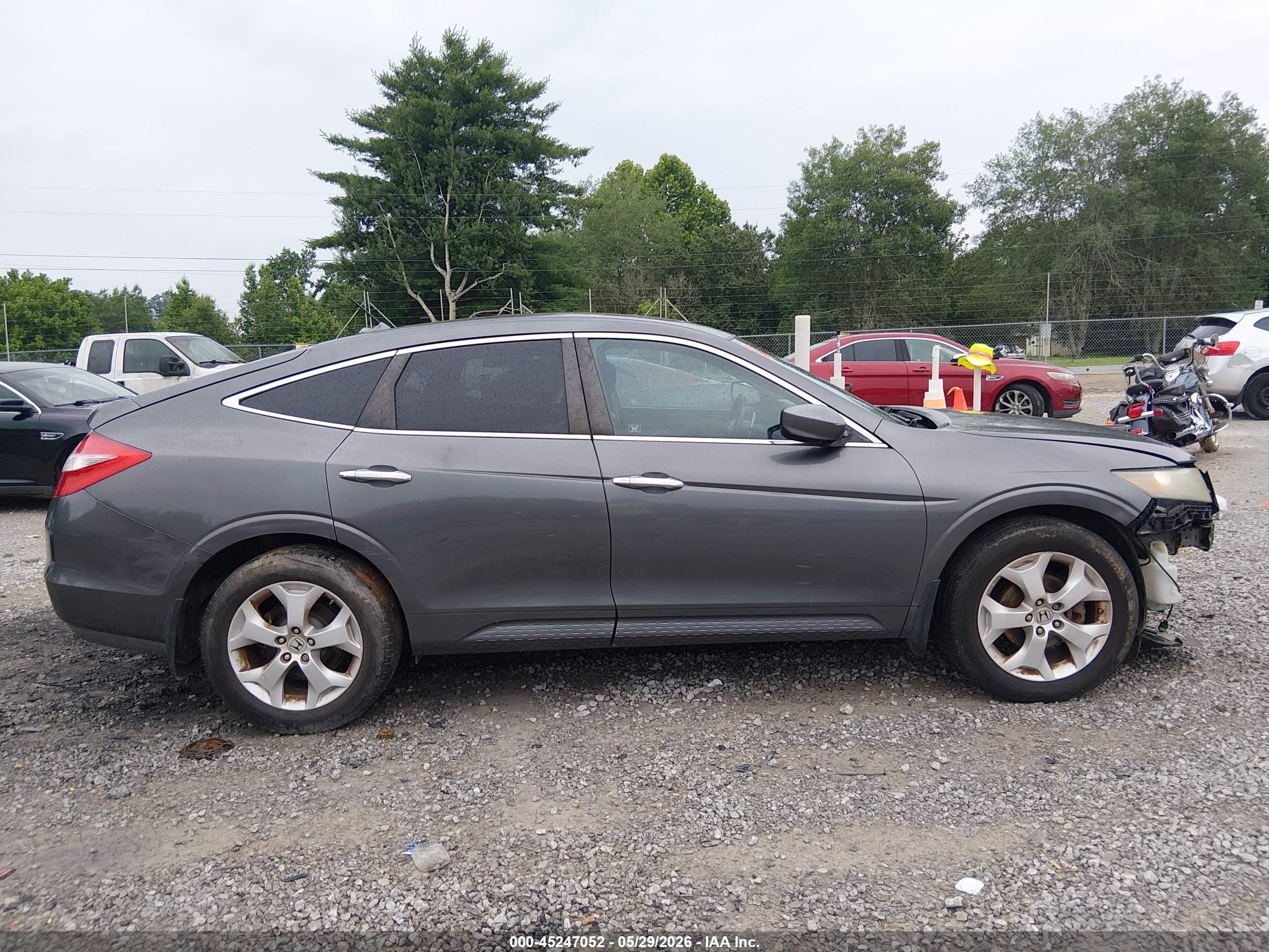 2011 Honda Accord Crosstour Ex-l Gray vin: 5J6TF1H59BL004108