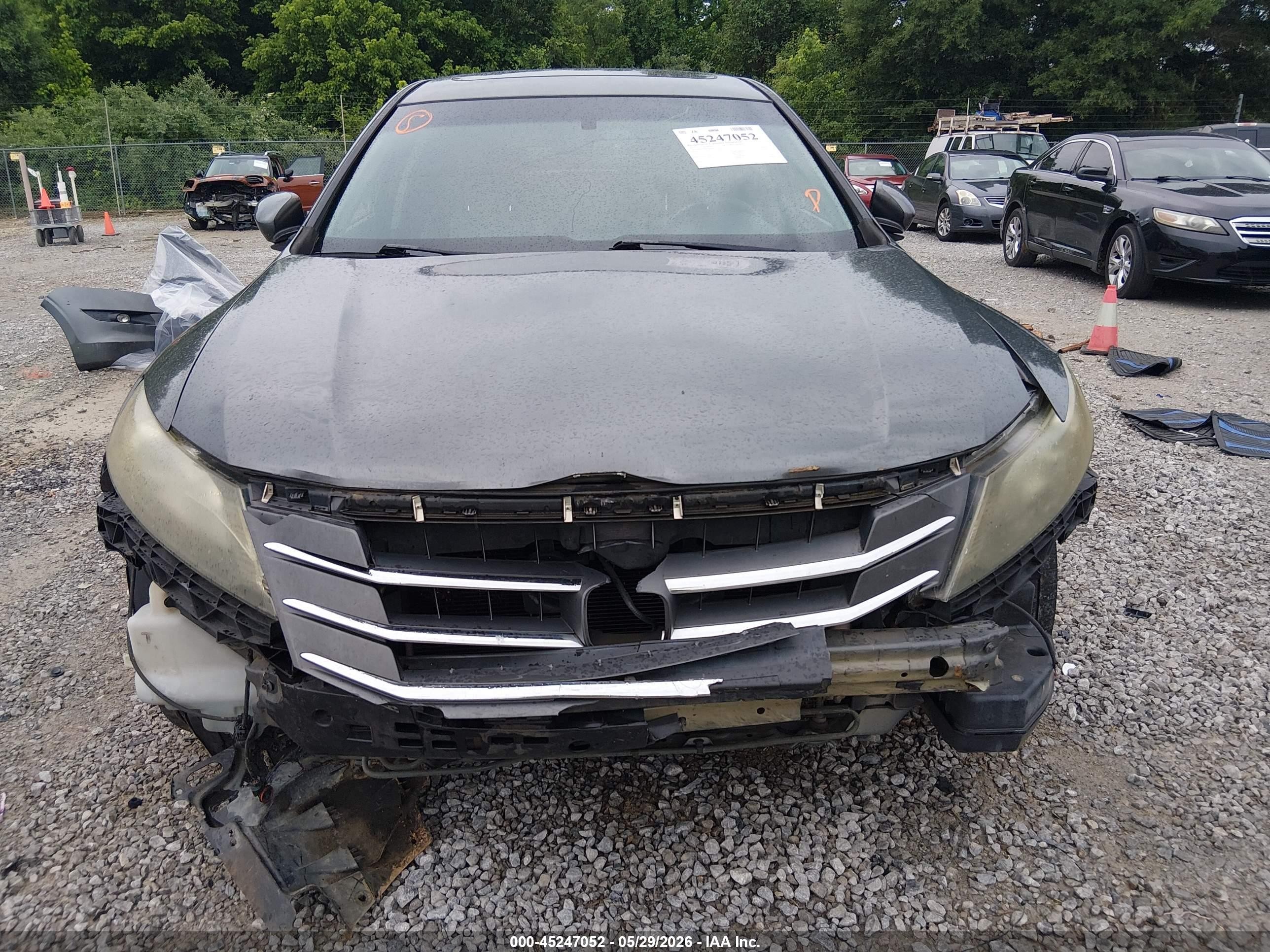 2011 Honda Accord Crosstour Ex-l Gray vin: 5J6TF1H59BL004108