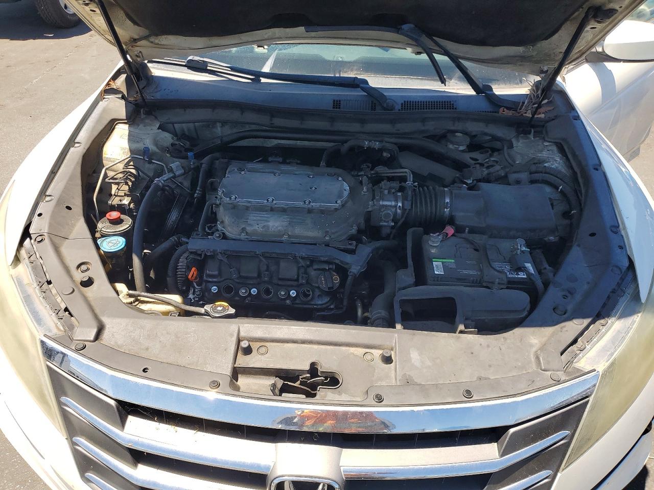 2012 Honda Crosstour Exl White vin: 5J6TF1H59CL000805