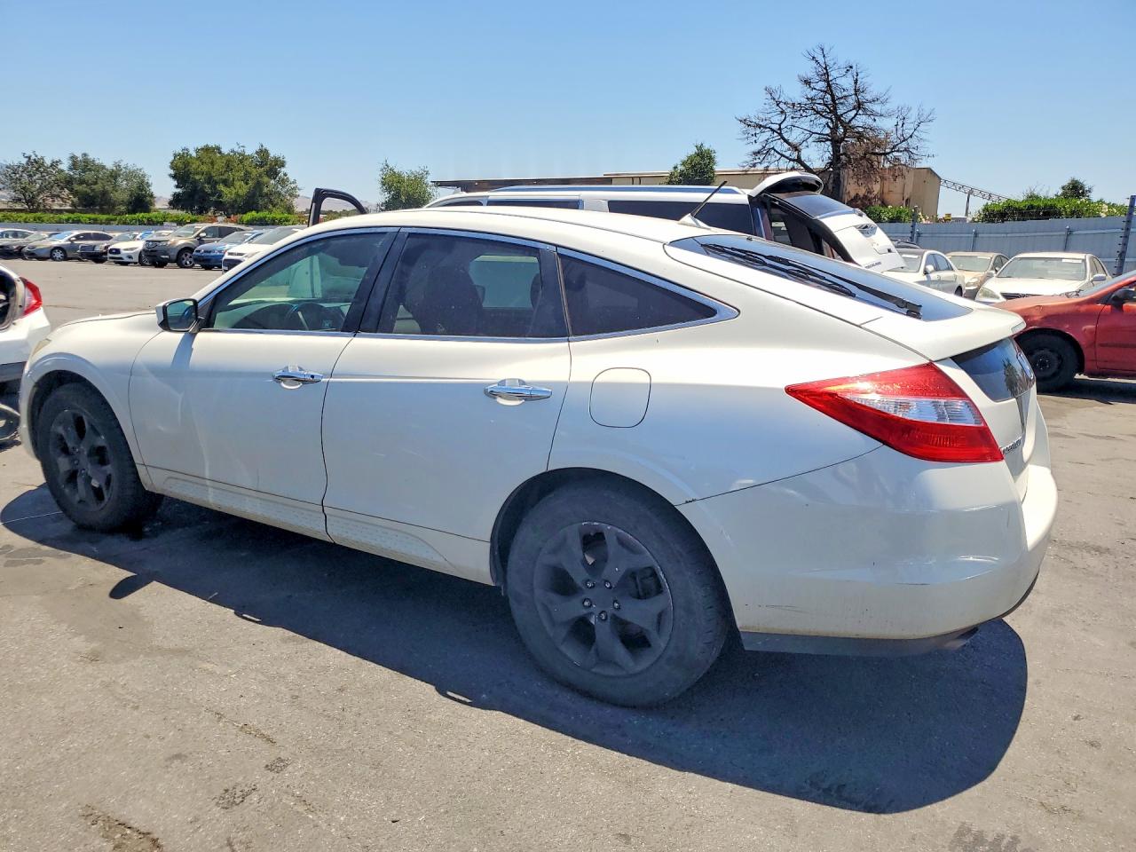 2012 Honda Crosstour Exl White vin: 5J6TF1H59CL000805