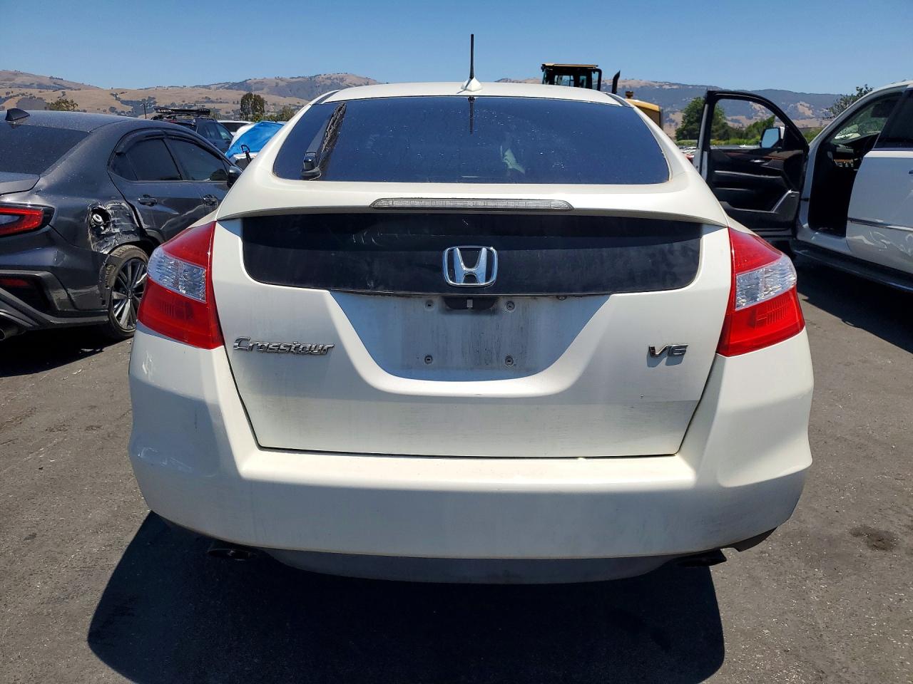 2012 Honda Crosstour Exl White vin: 5J6TF1H59CL000805