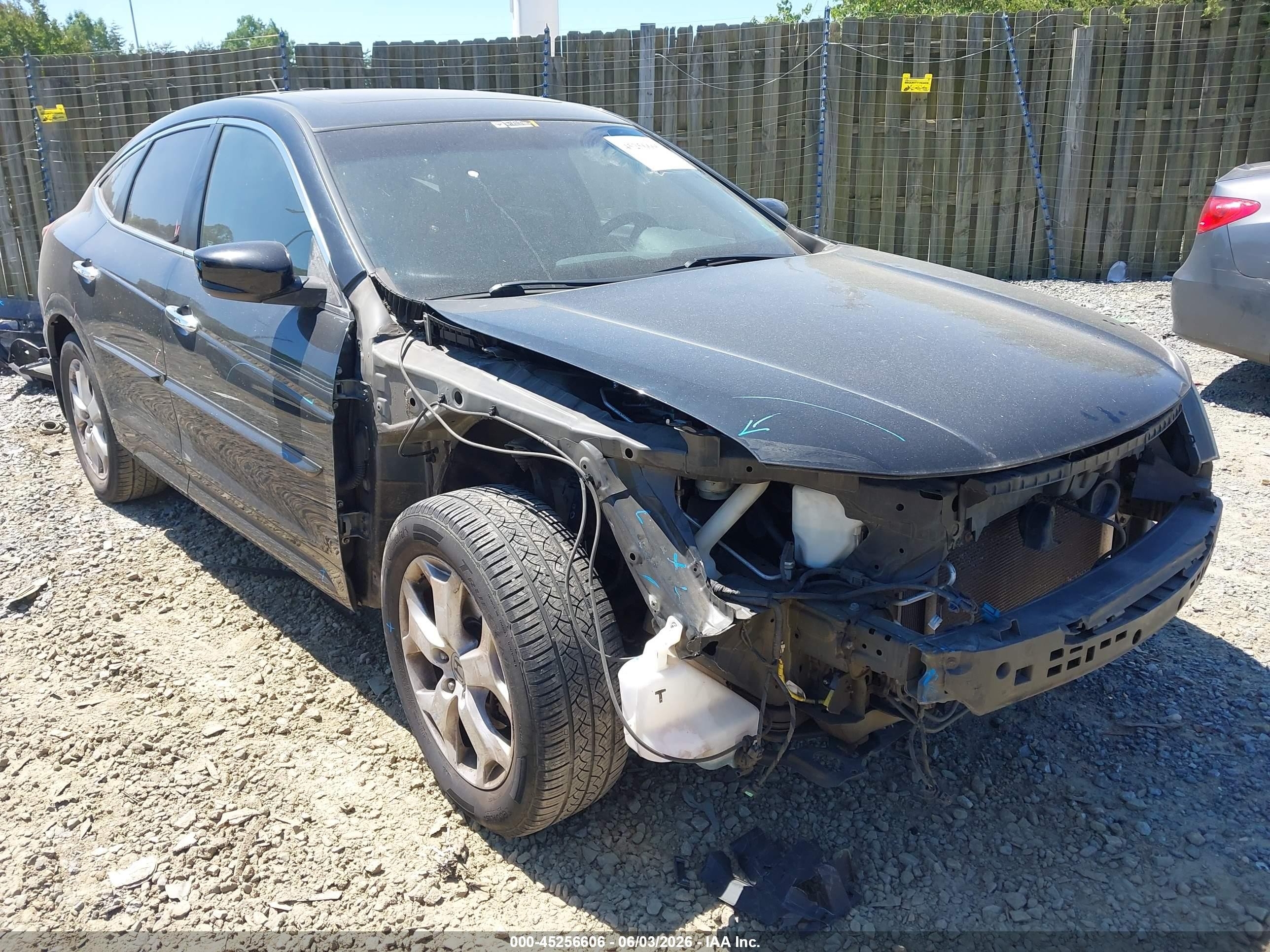 2012 Honda Crosstour Ex-l Black vin: 5J6TF1H59CL002019