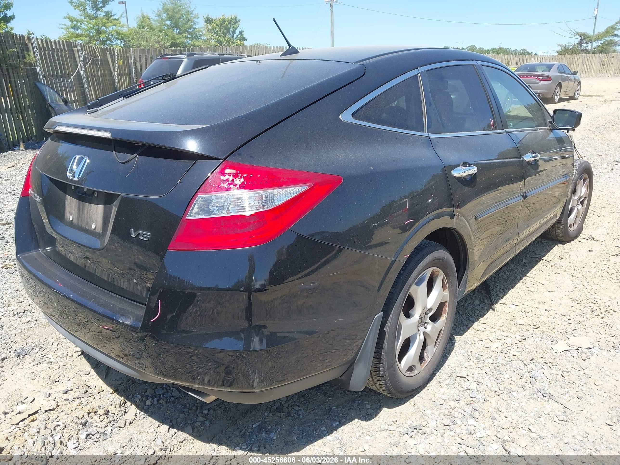 2012 Honda Crosstour Ex-l Black vin: 5J6TF1H59CL002019