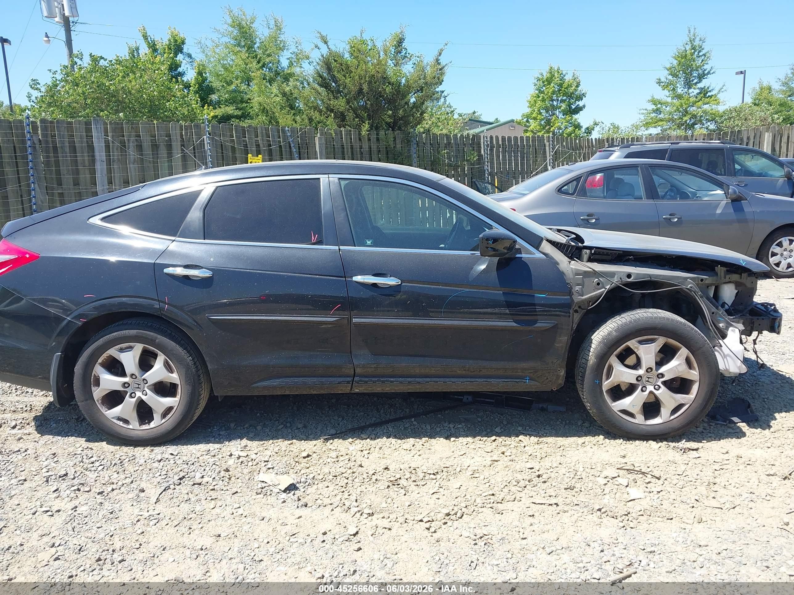 2012 Honda Crosstour Ex-l Black vin: 5J6TF1H59CL002019