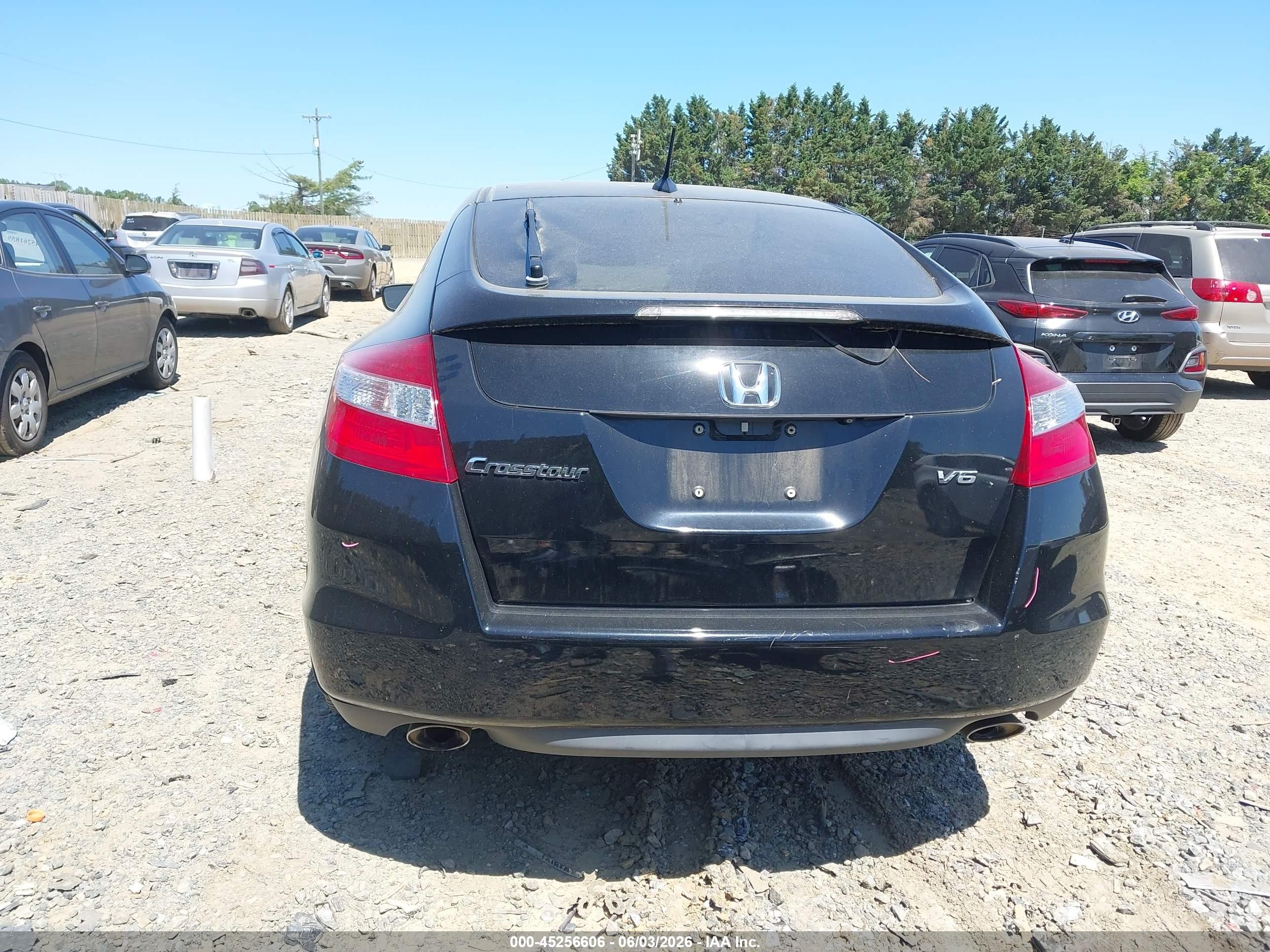2012 Honda Crosstour Ex-l Black vin: 5J6TF1H59CL002019