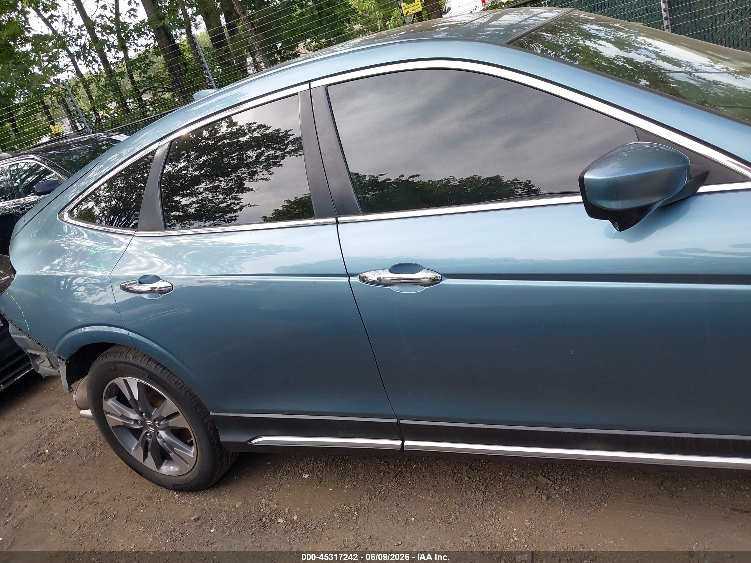 2013 Honda Crosstour Ex-l V6 Light Blue vin: 5J6TF1H59DL002717