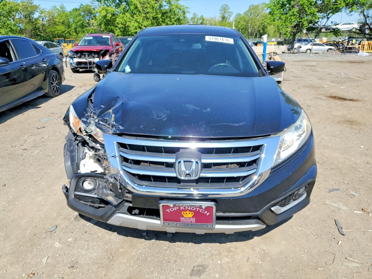 2014 Honda Crosstour Exl Black vin: 5J6TF1H59EL001035