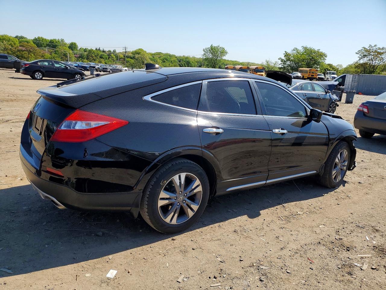 2014 Honda Crosstour Exl Black vin: 5J6TF1H59EL001035