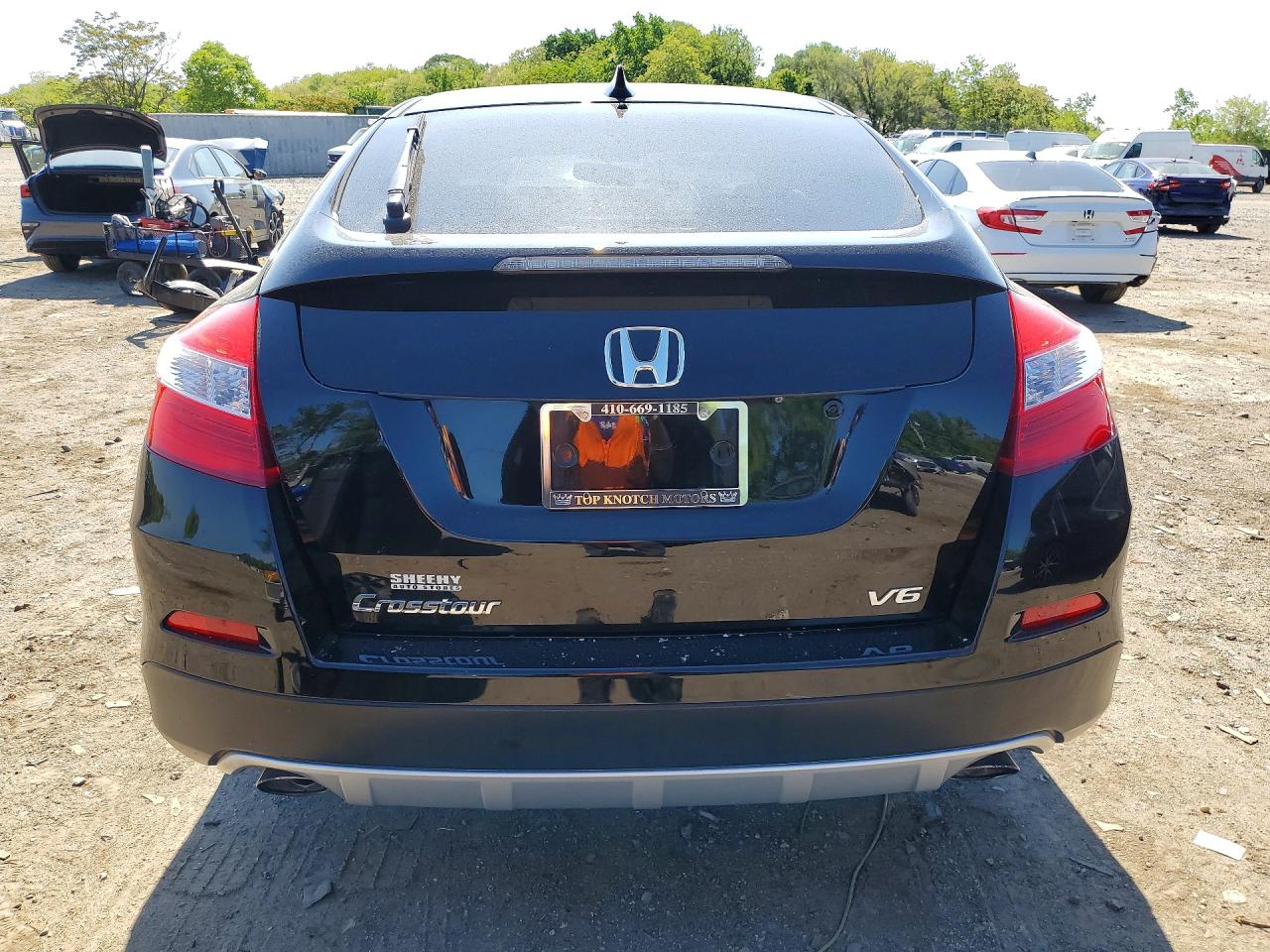 2014 Honda Crosstour Exl Black vin: 5J6TF1H59EL001035