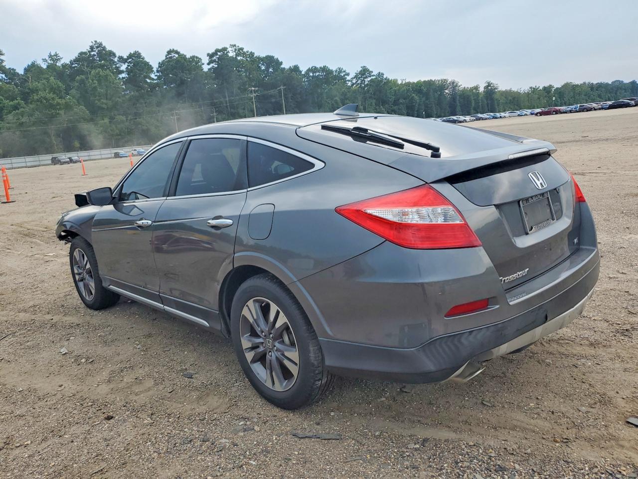2014 Honda Crosstour Exl Gray vin: 5J6TF1H59EL001813