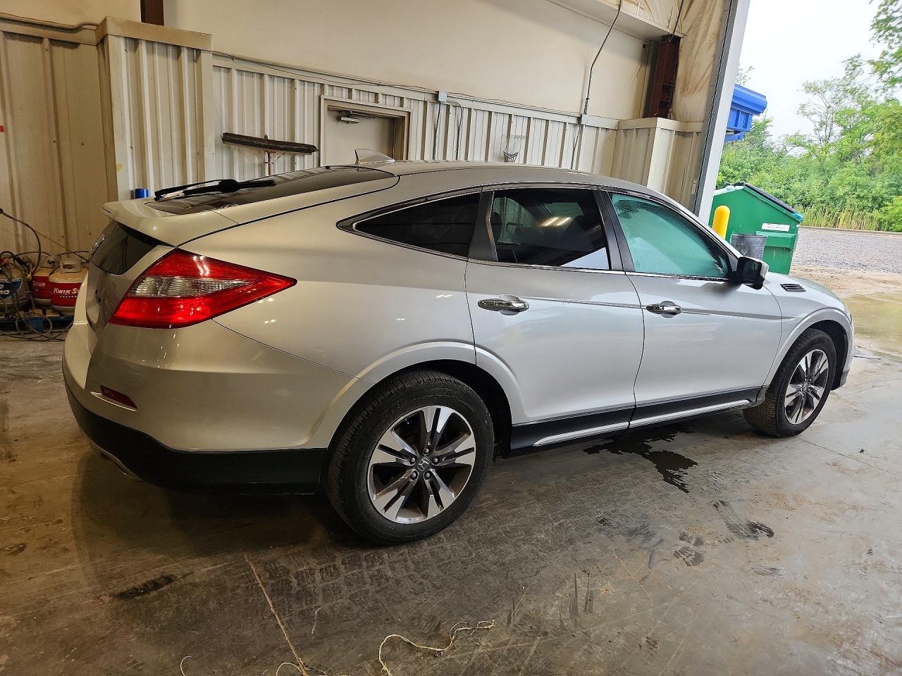 2014 Honda Crosstour Exl Silver vin: 5J6TF1H59EL002184